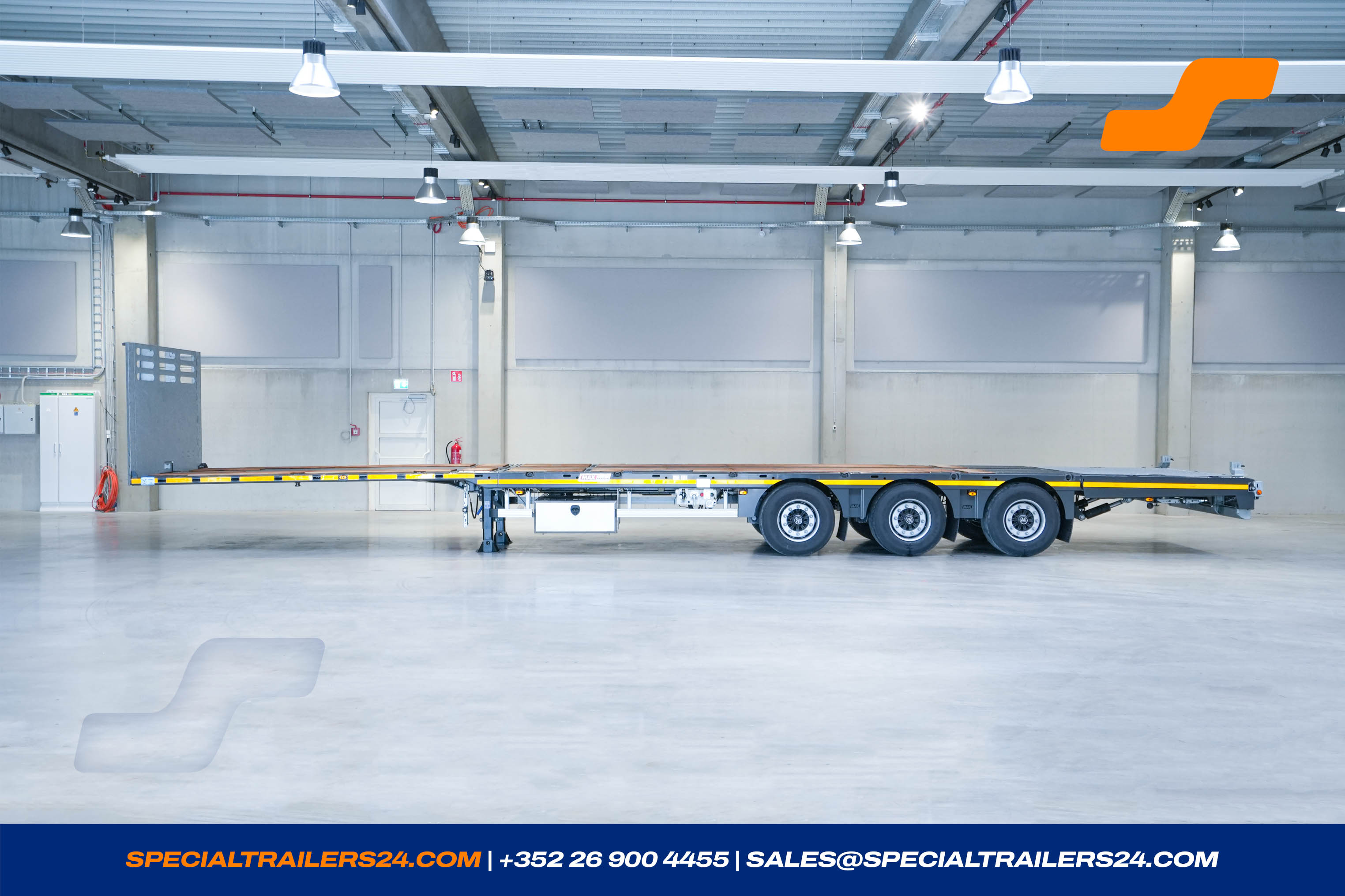 Flatbed trailer MAX Trailer MAX200 Vehicle for sale (image count prefix 2/37)