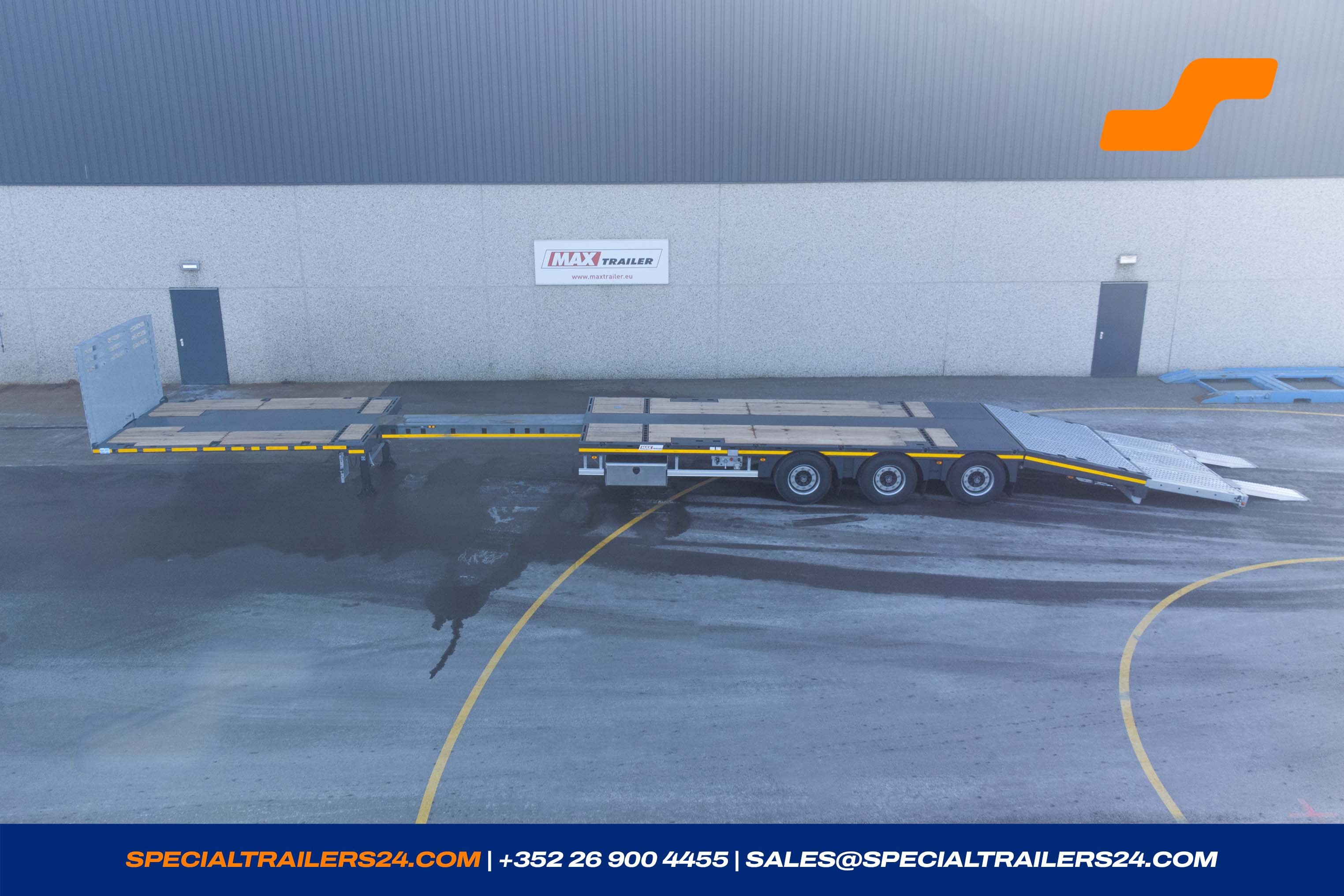 Flatbed trailer MAX Trailer MAX200 Vehicle for sale (image count prefix 5/37)