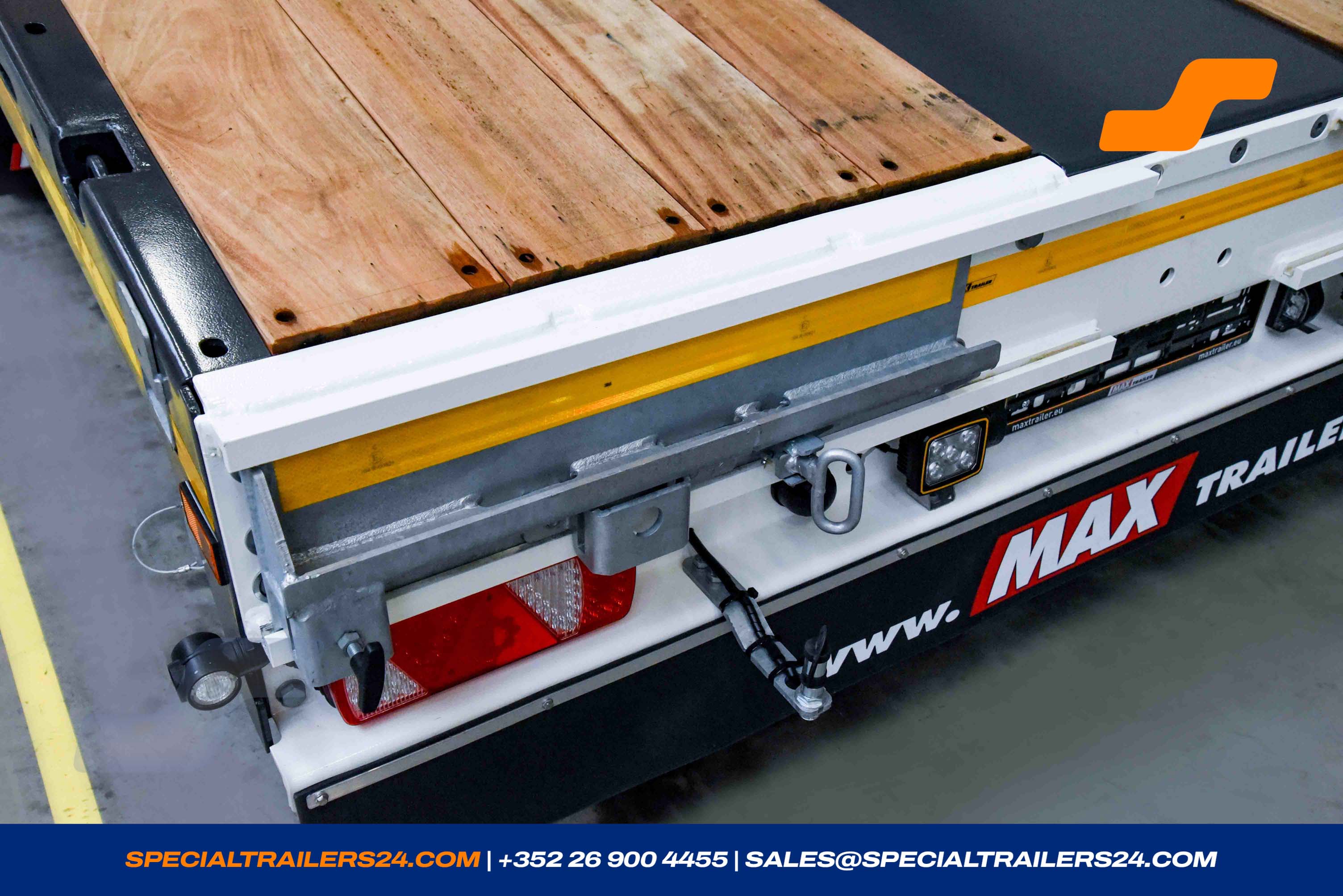 Flatbed trailer MAX Trailer MAX200 Vehicle for sale (image count prefix 21/25)