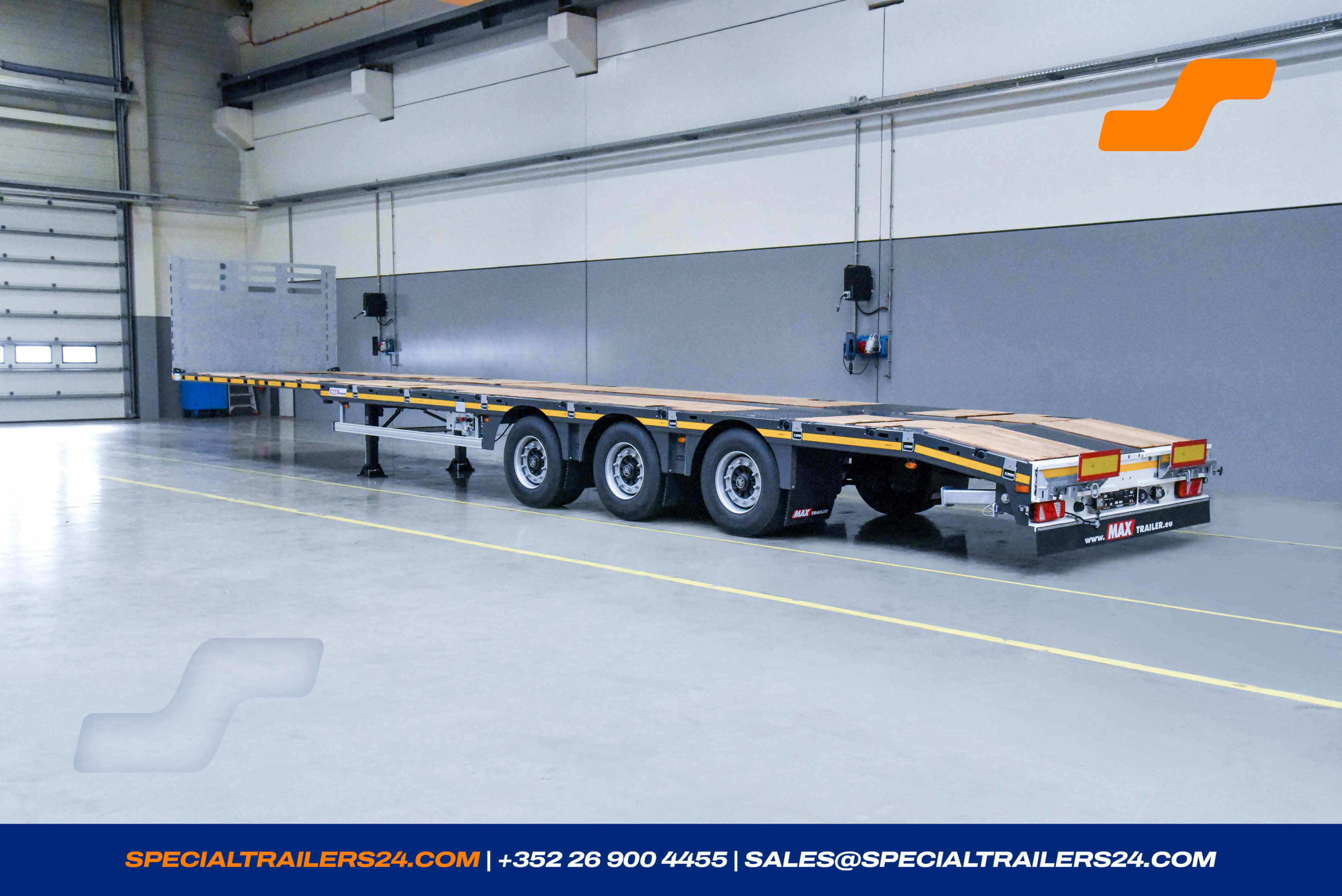 Flatbed trailer MAX Trailer MAX200 Vehicle for sale (image count prefix 4/25)
