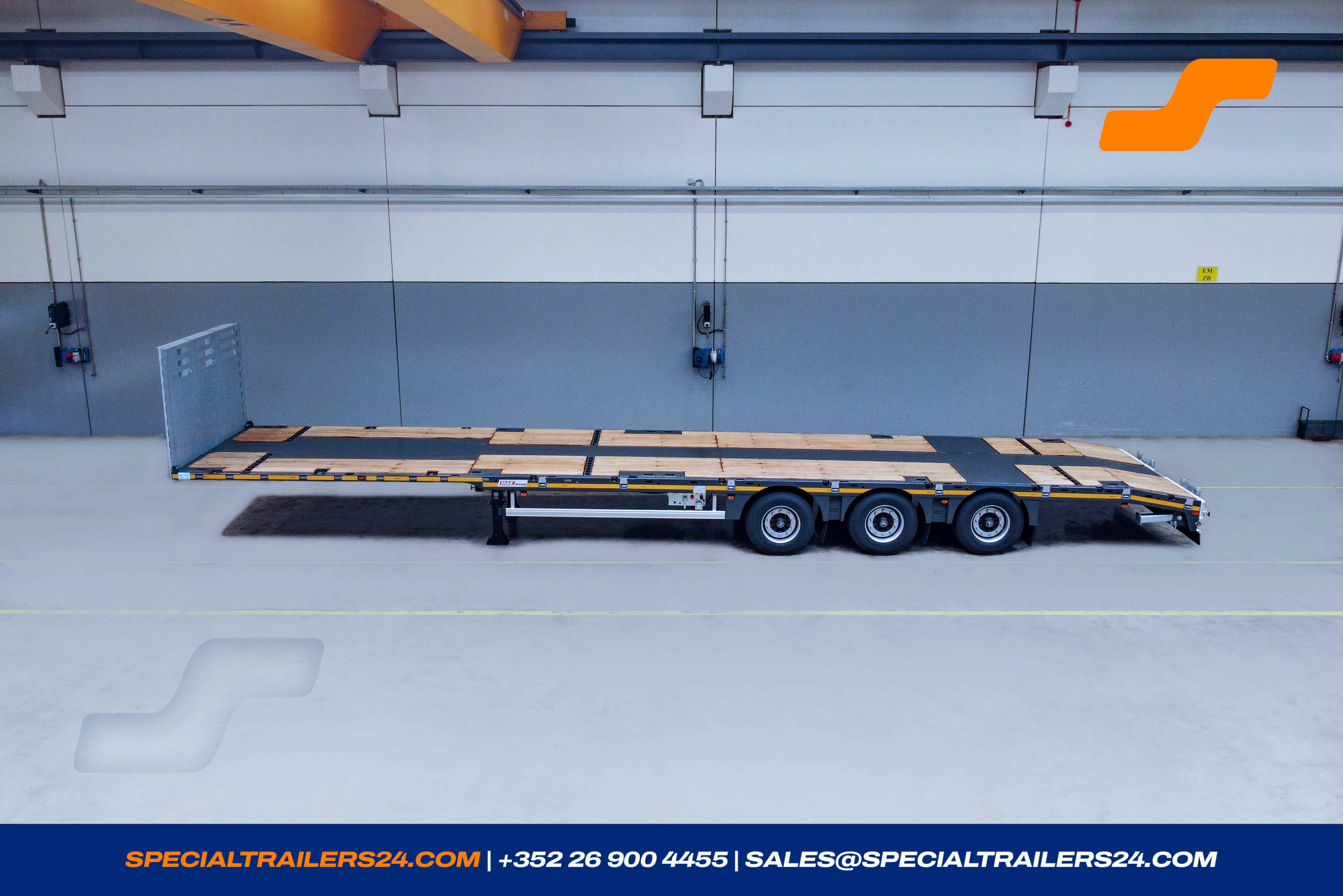 Flatbed trailer MAX Trailer MAX200 Vehicle for sale (image count prefix 2/25)