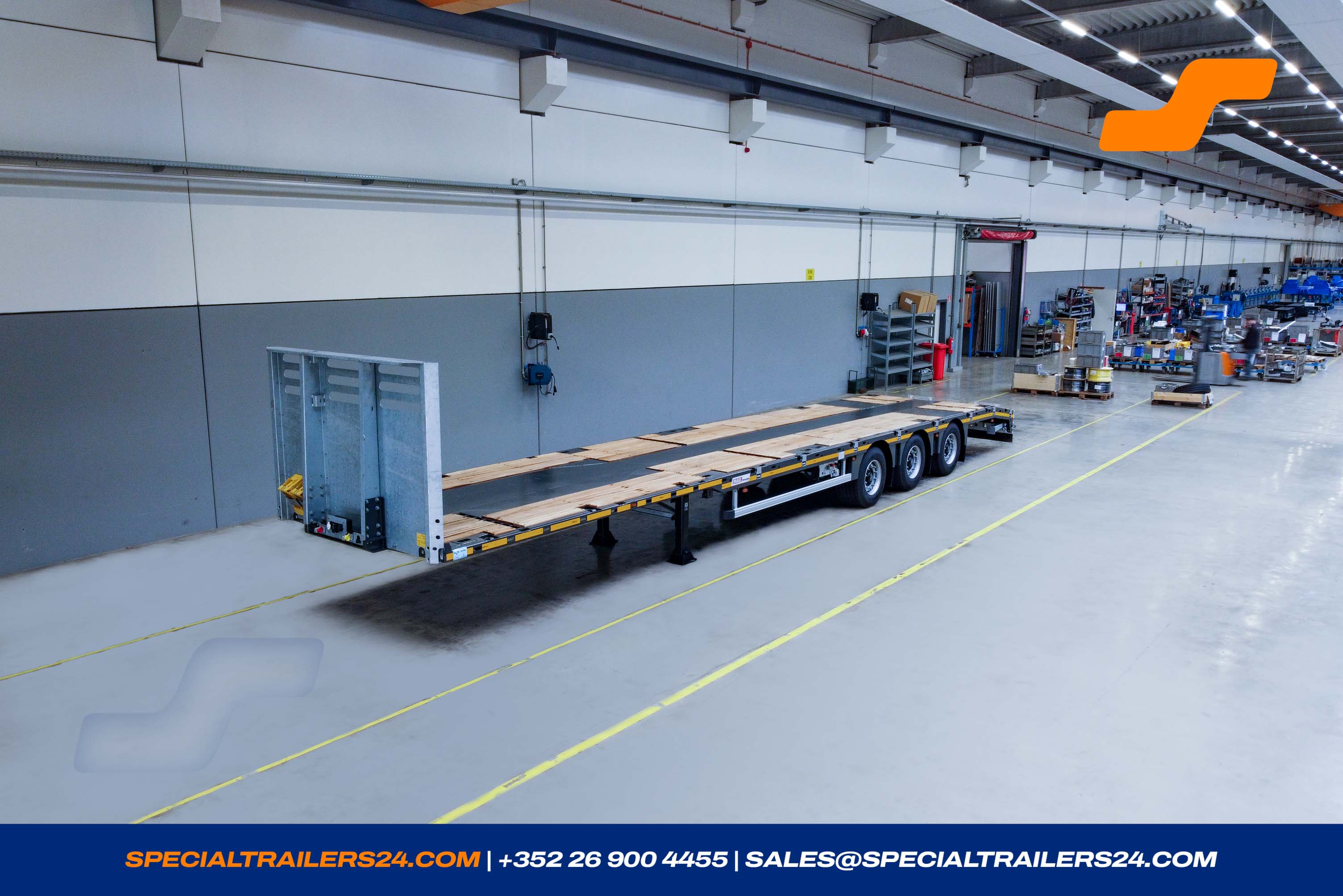 Flatbed trailer MAX Trailer MAX200 Vehicle for sale (image count prefix 3/25)