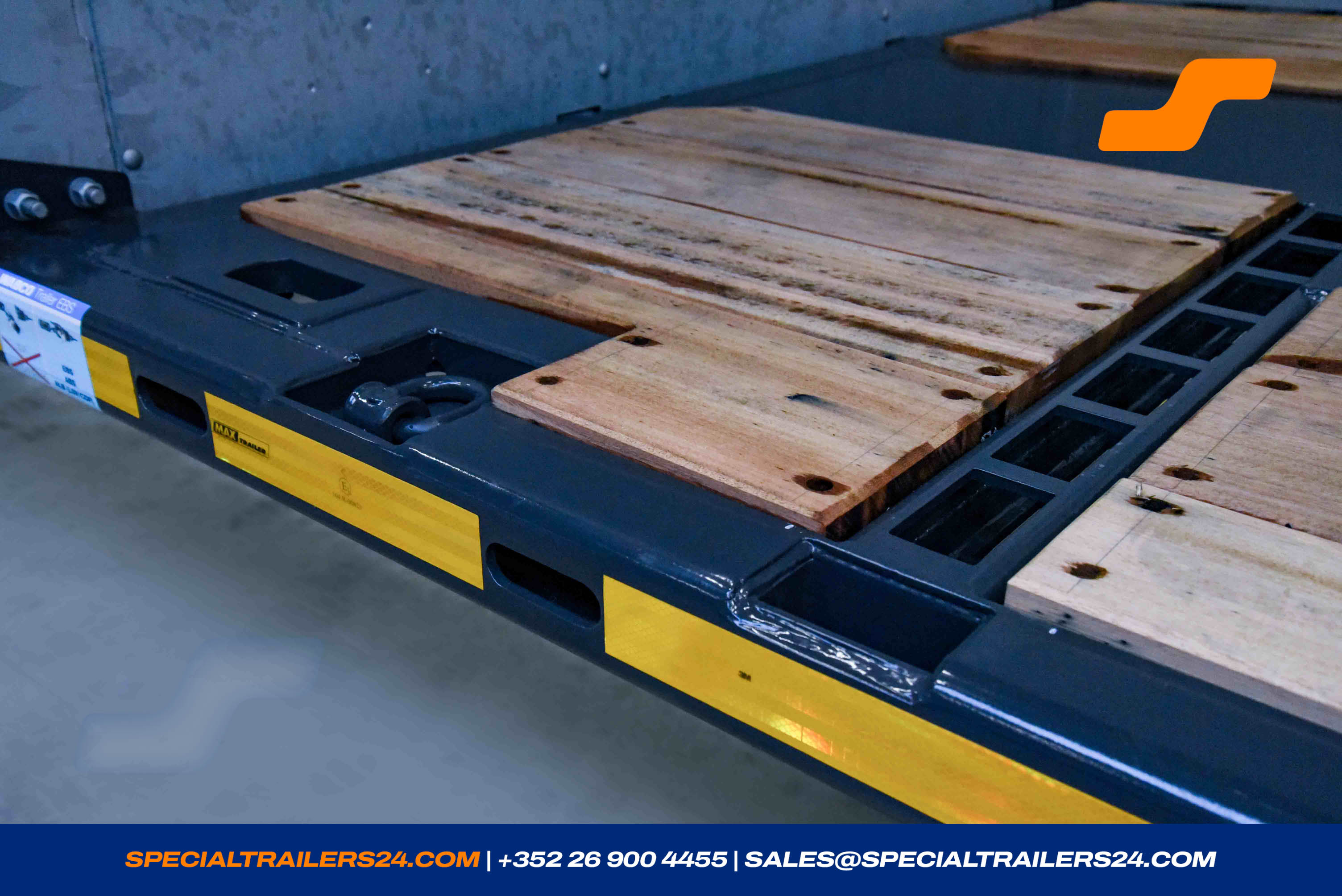 Flatbed trailer MAX Trailer MAX200 Vehicle for sale (image count prefix 12/25)