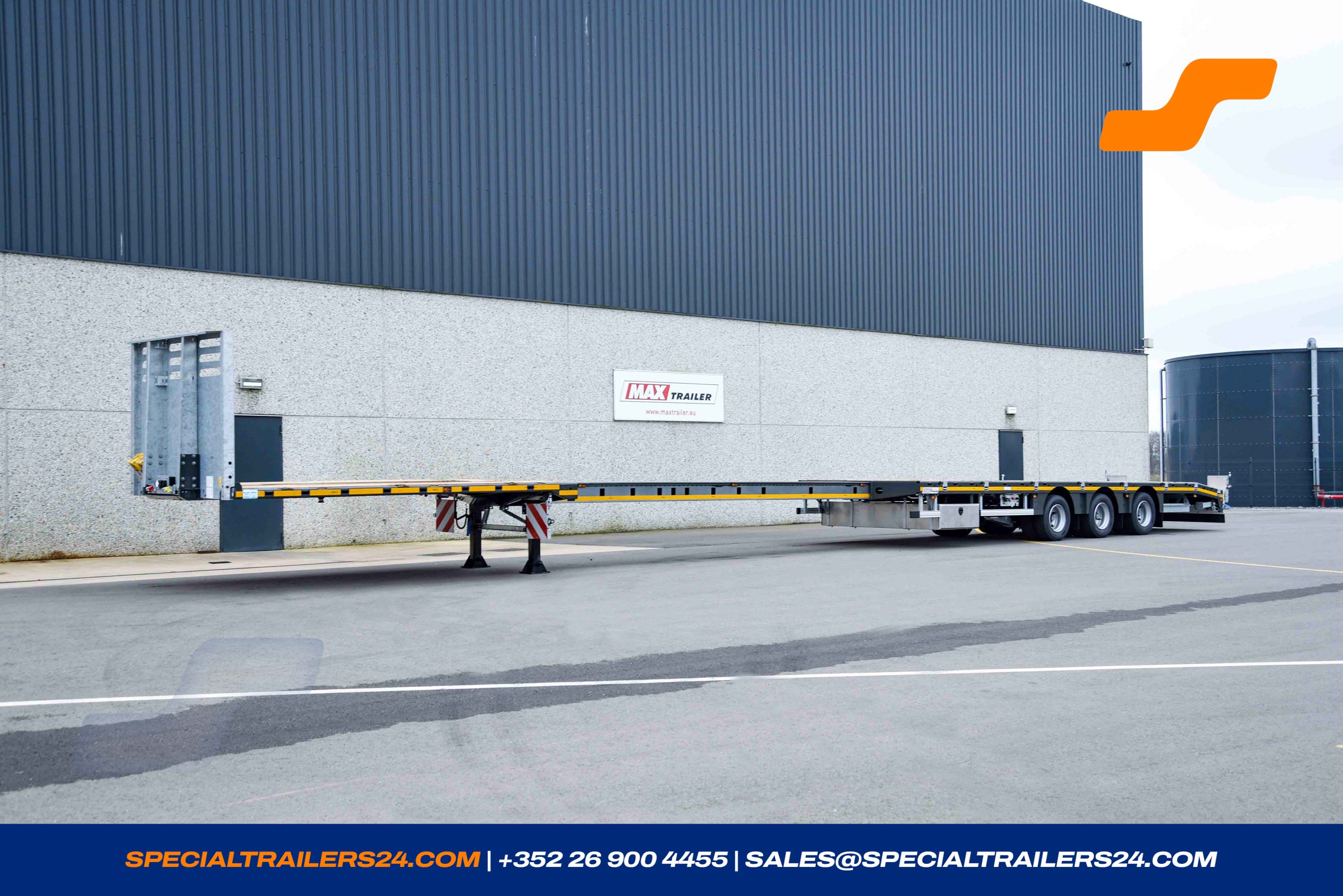 Flatbed trailer MAX Trailer MAX200 Vehicle for sale (image count prefix 5/26)
