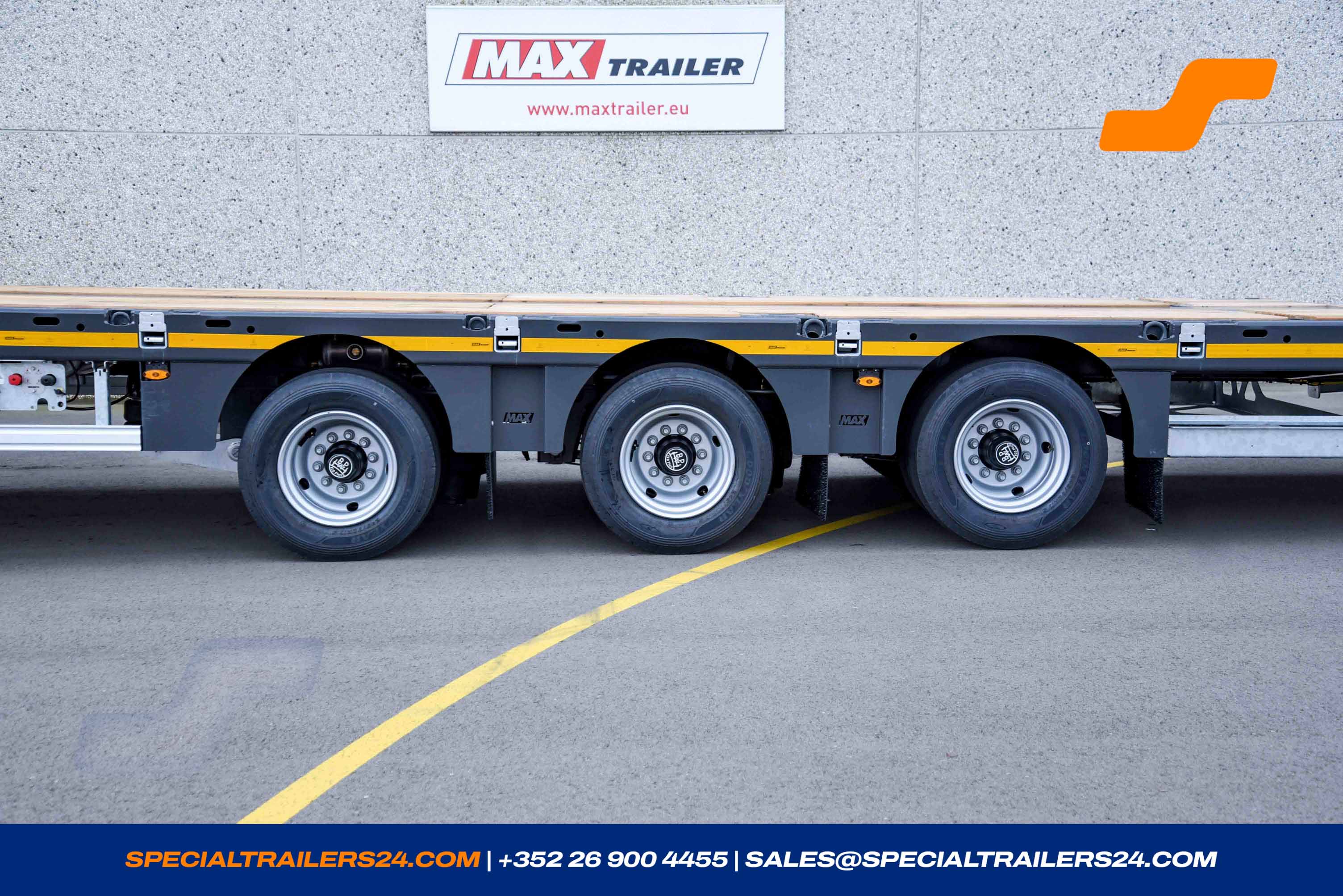 Flatbed trailer MAX Trailer MAX200 Vehicle for sale (image count prefix 17/26)