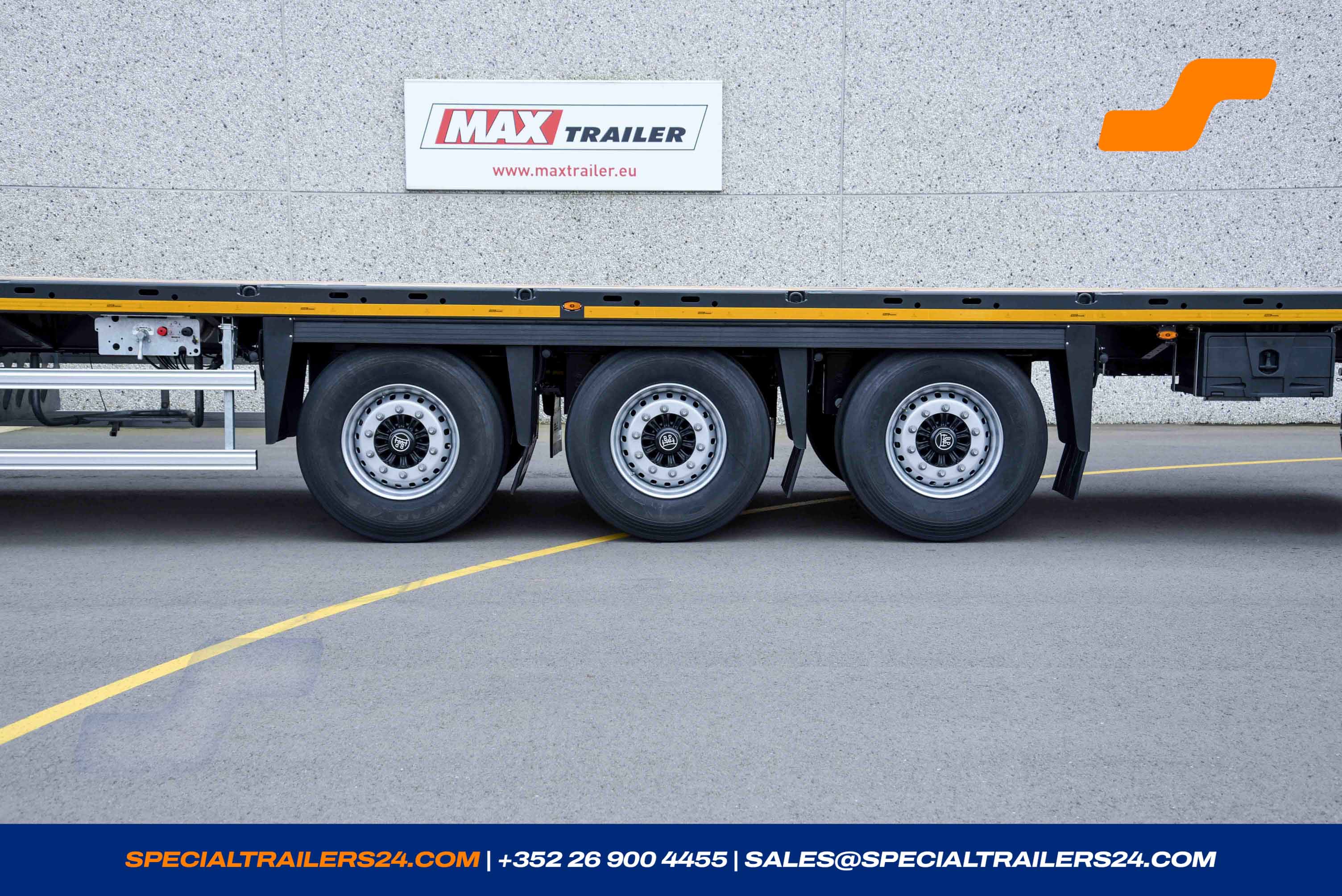 Flatbed trailer MAX Trailer MAX200 Vehicle for sale (image count prefix 14/27)