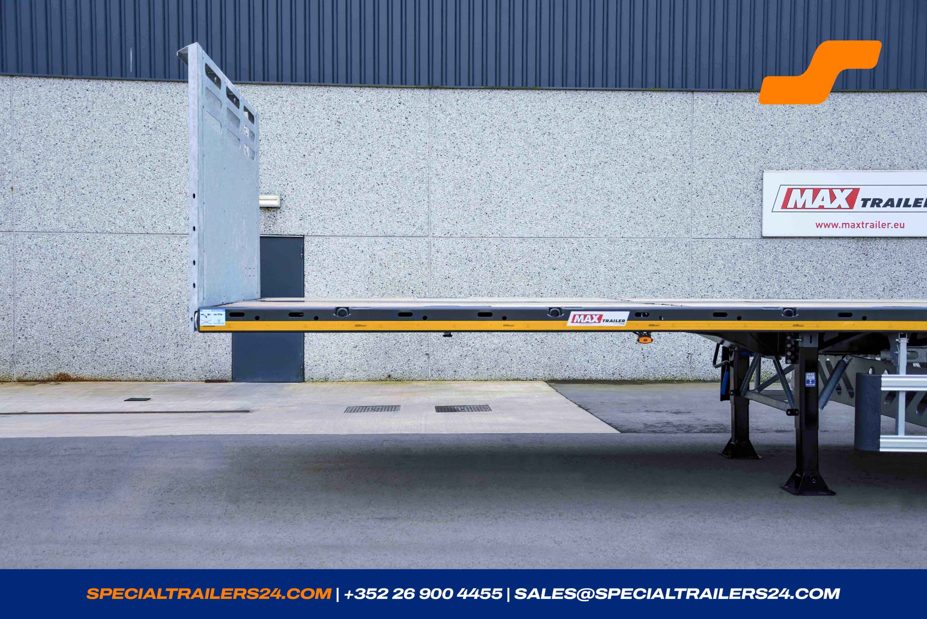 Flatbed trailer MAX Trailer MAX200 Vehicle for sale (image count prefix 8/27)