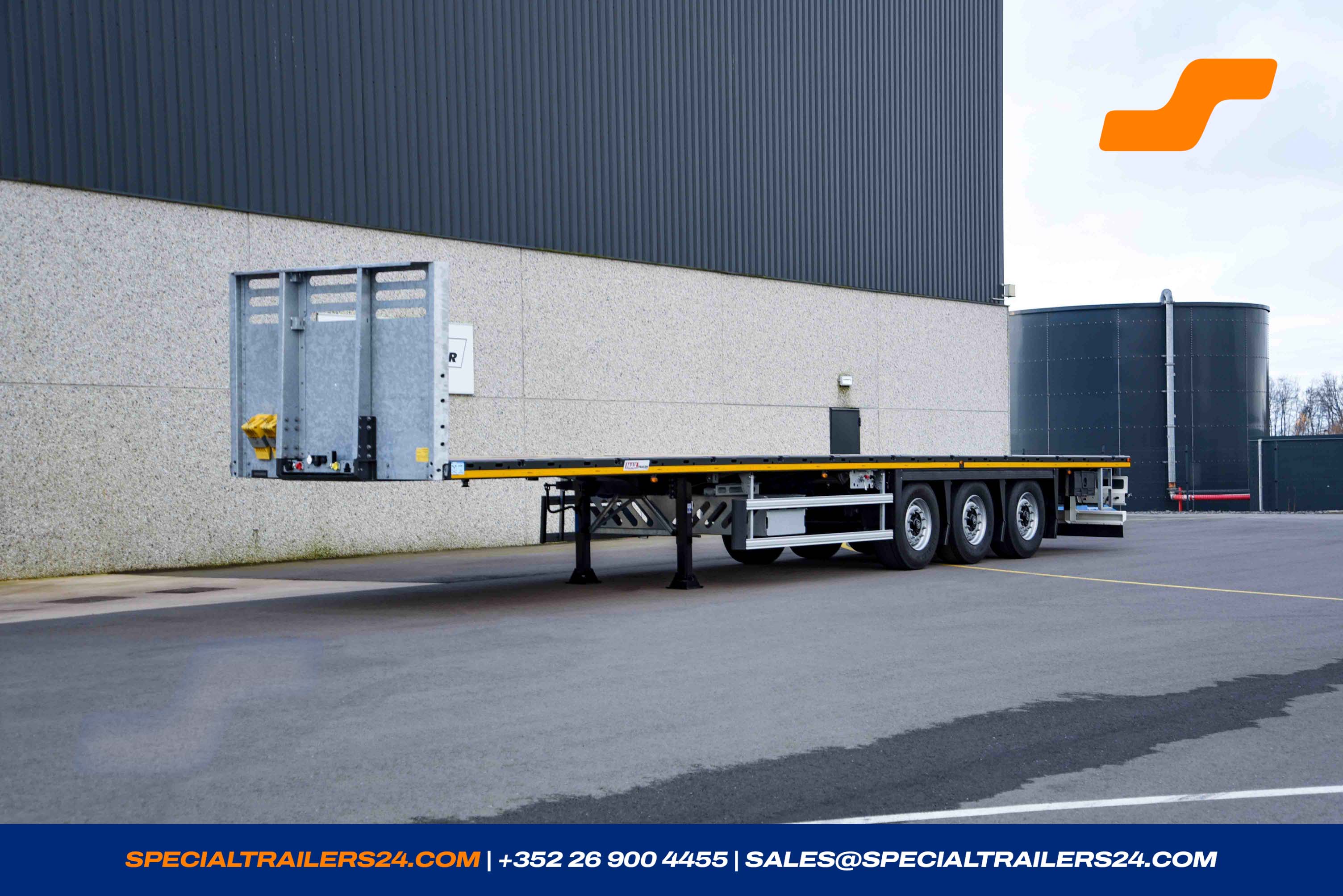 Flatbed trailer MAX Trailer MAX200 Vehicle for sale (image count prefix 3/27)