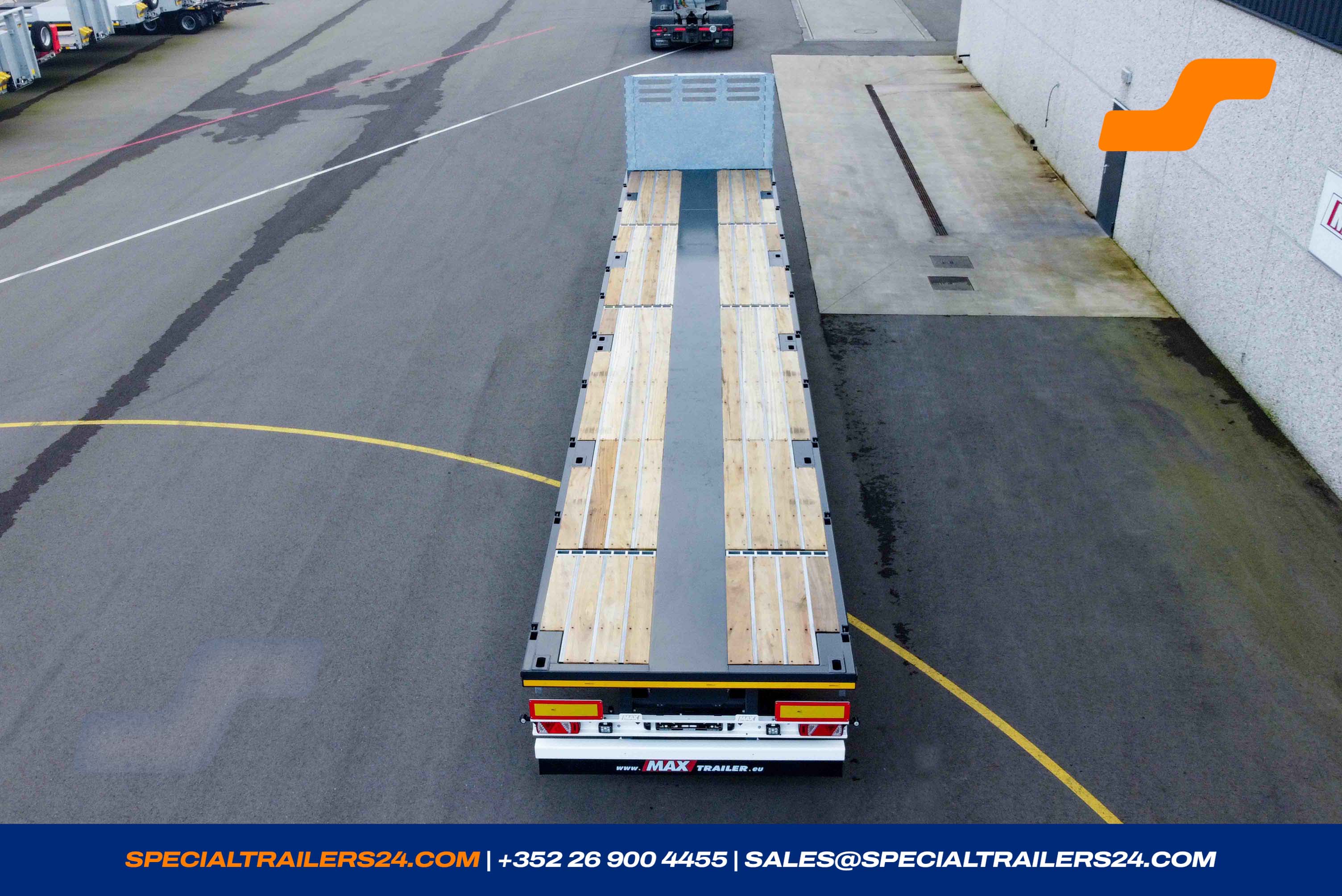 Flatbed trailer MAX Trailer MAX200 Vehicle for sale (image count prefix 19/27)