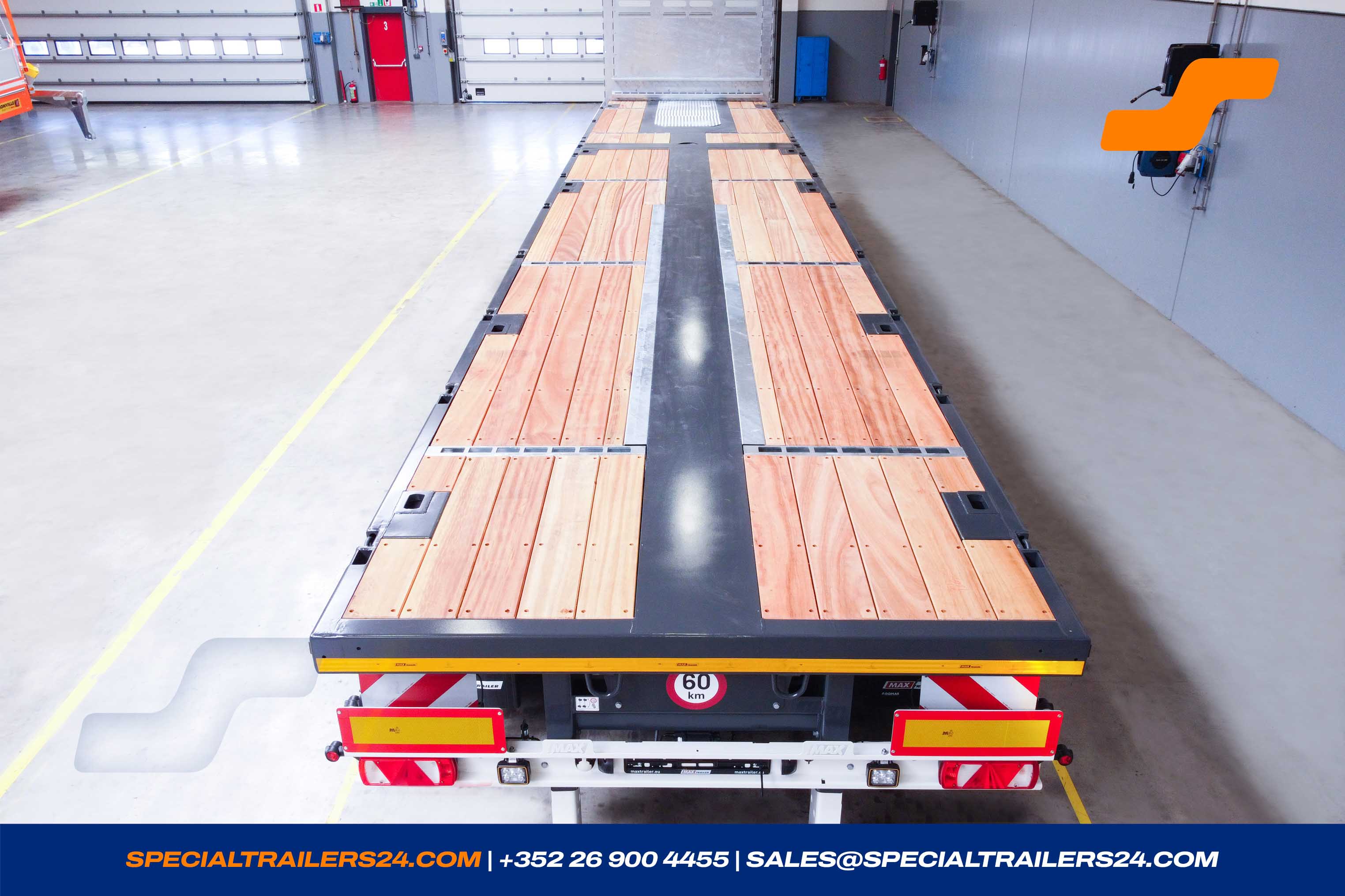 Flatbed trailer MAX Trailer MAX210 Vehicle for sale