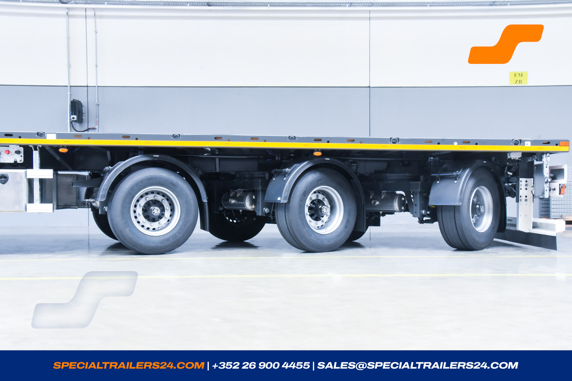 Flatbed trailer MAX Trailer MAX210 Vehicle for sale