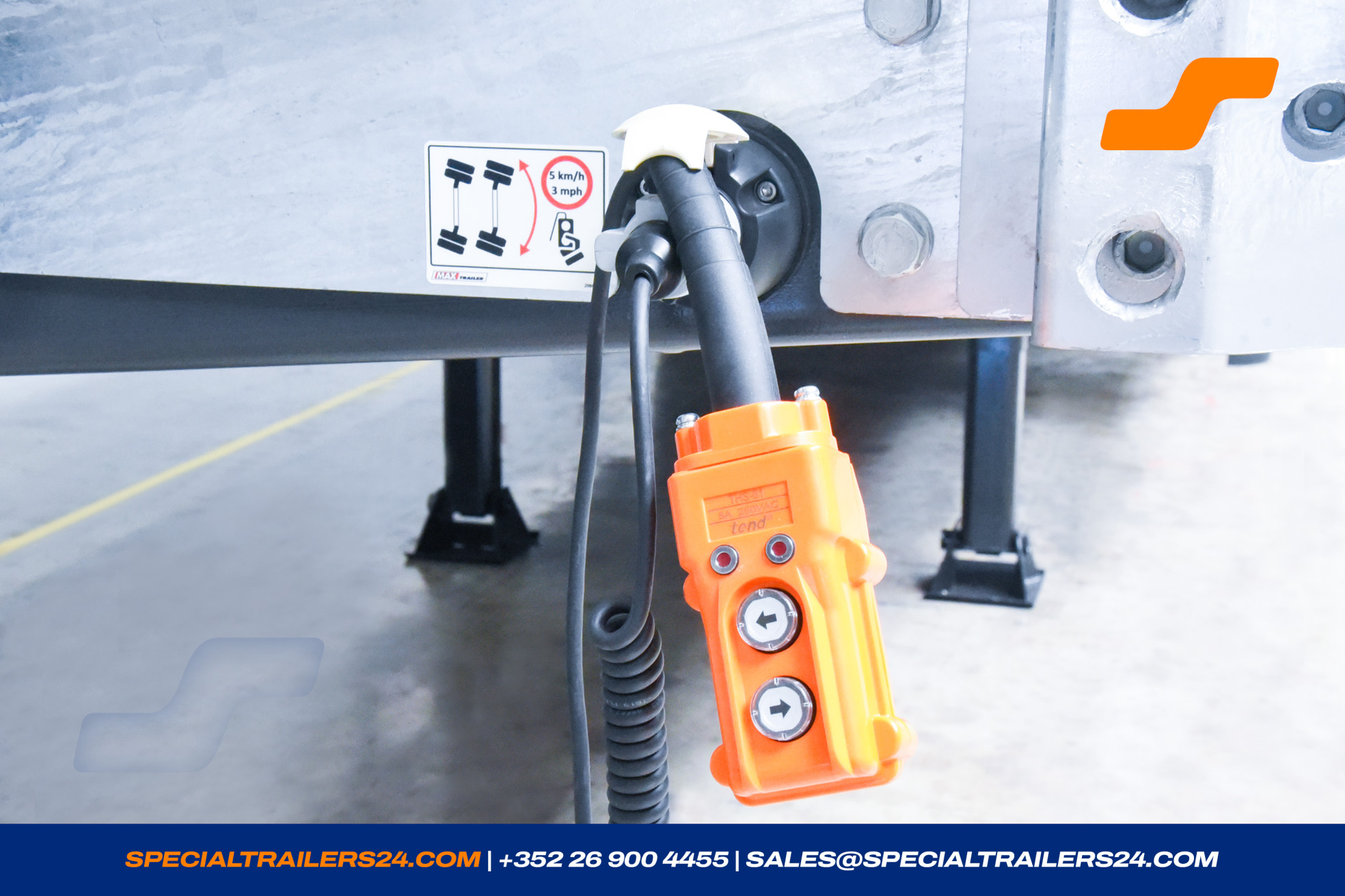 Flatbed trailer MAX Trailer MAX210 Vehicle for sale