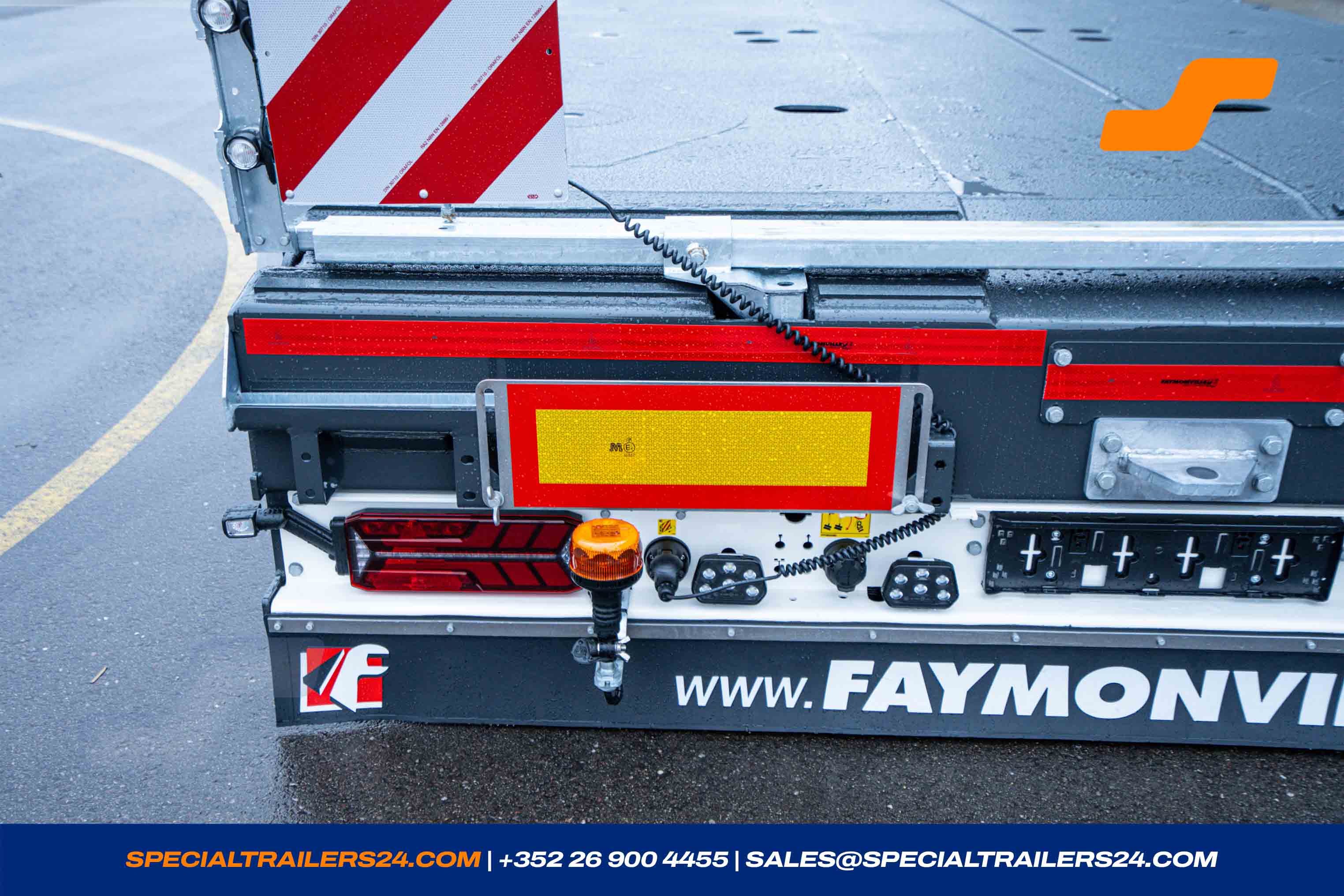 Flatbed trailer MAX Trailer MAX210 Vehicle for sale