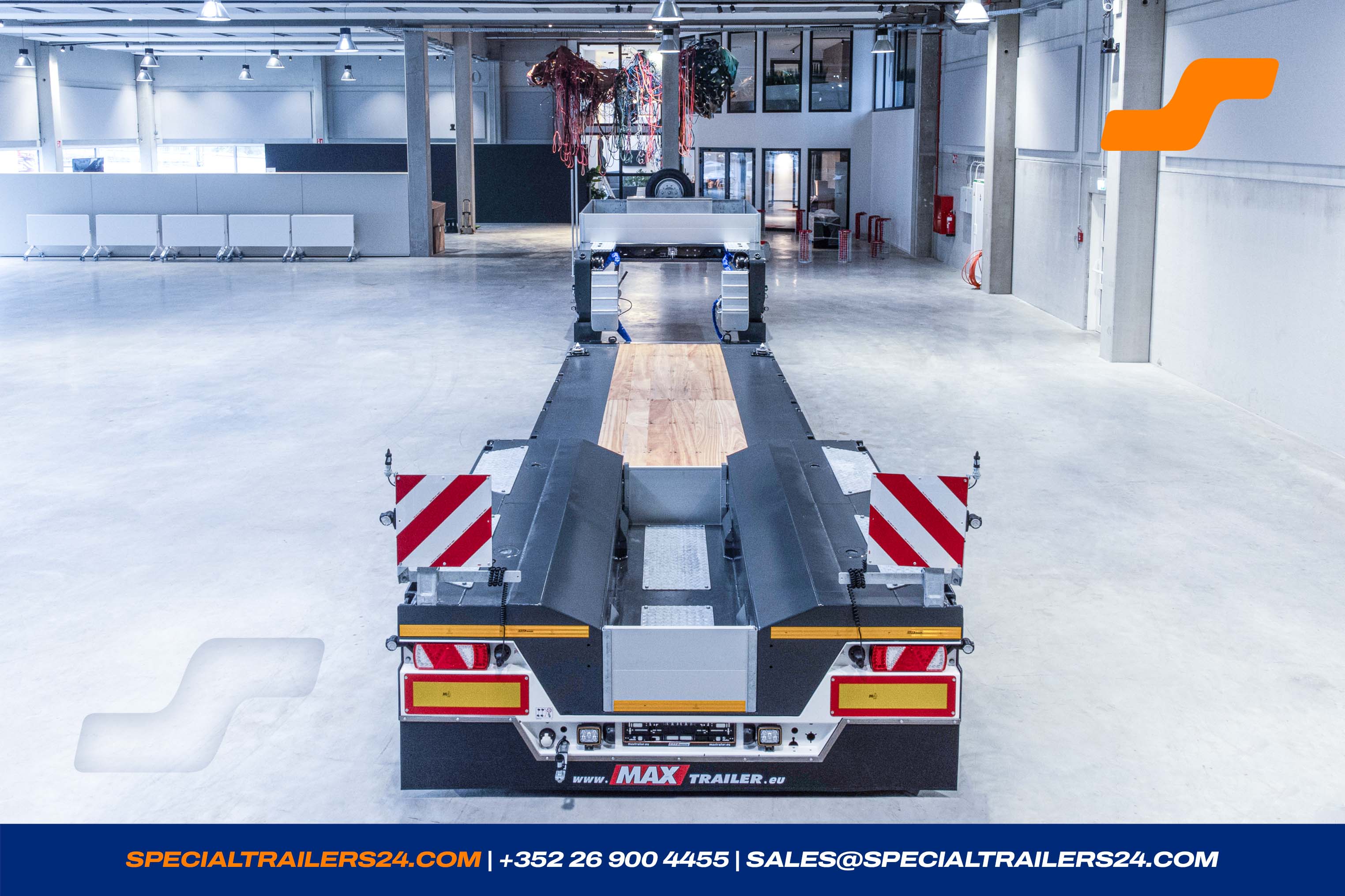 Flatbed trailer MAX Trailer MAX210 Vehicle for sale