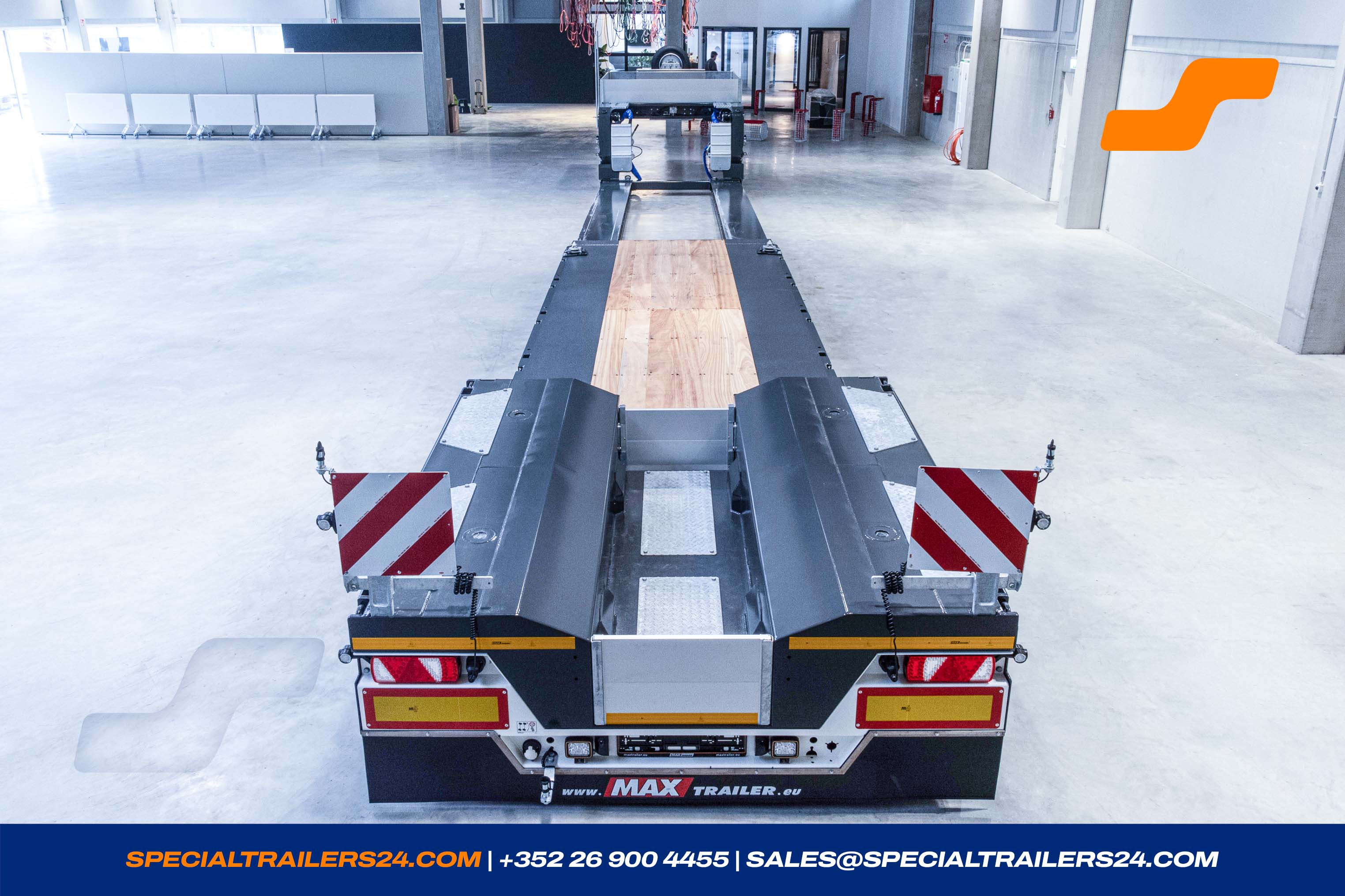 Flatbed trailer MAX Trailer MAX210 Vehicle for sale