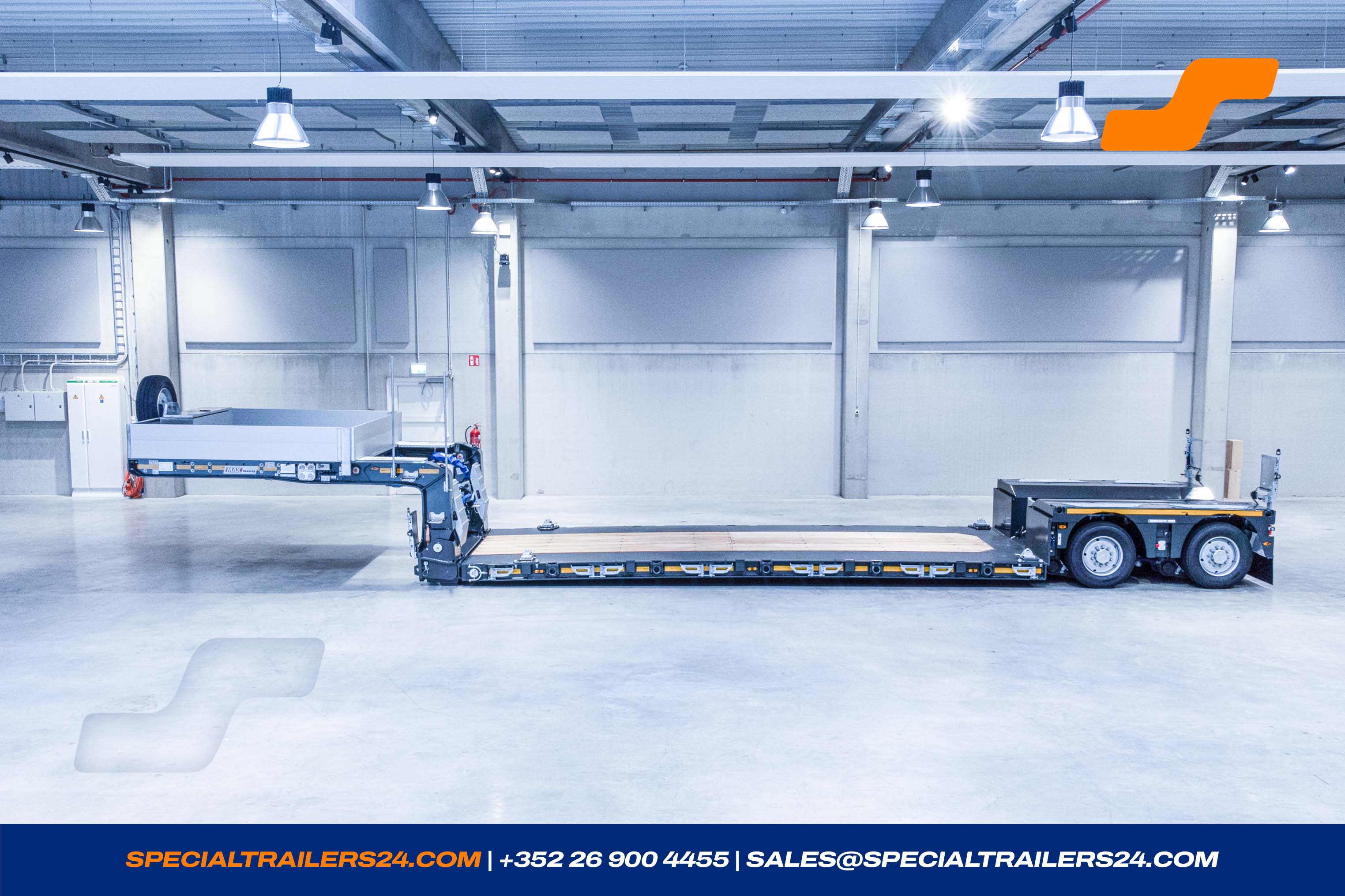 Flatbed trailer MAX Trailer MAX210 Vehicle for sale