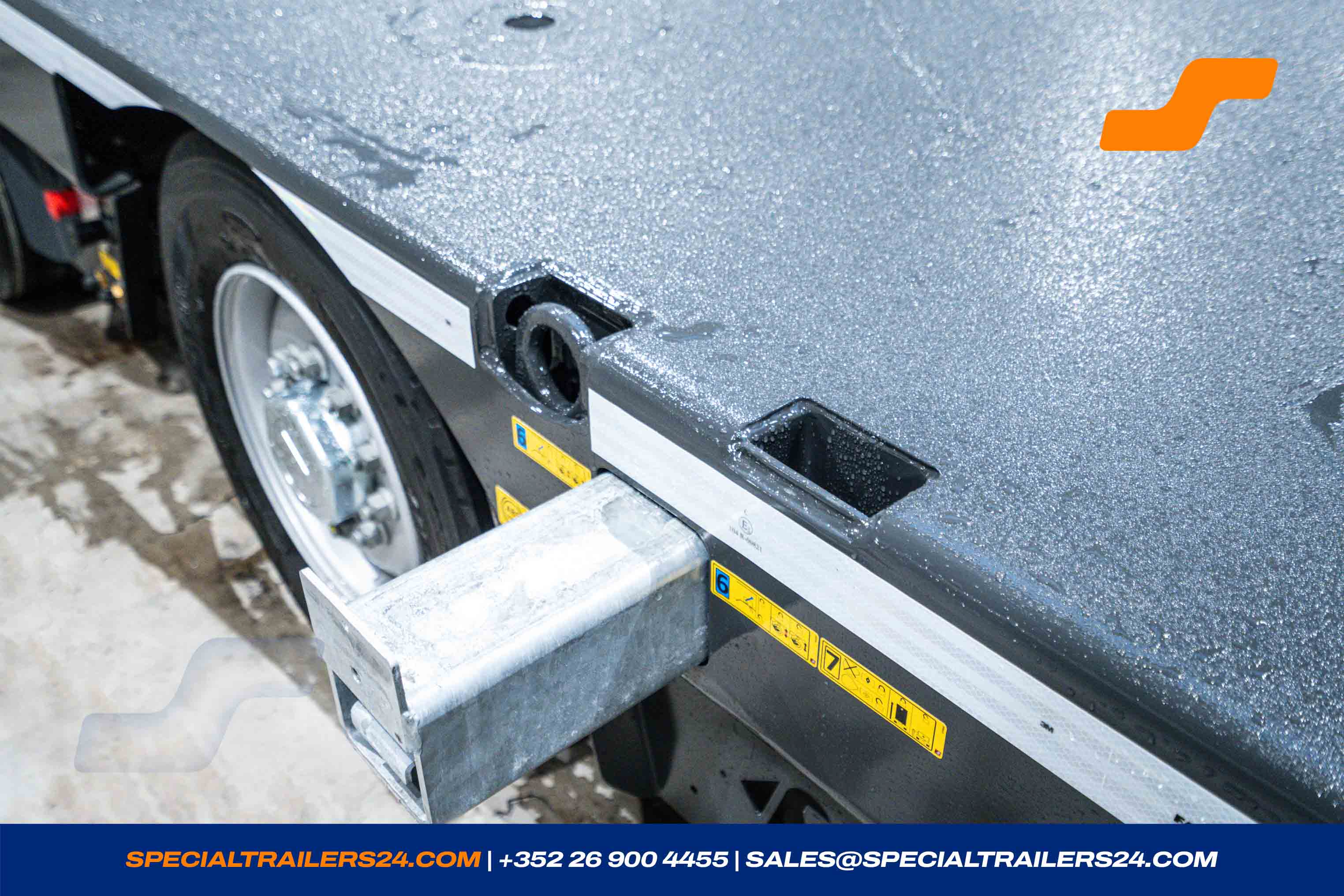 Flatbed trailer MAX Trailer MAX210 Vehicle for sale