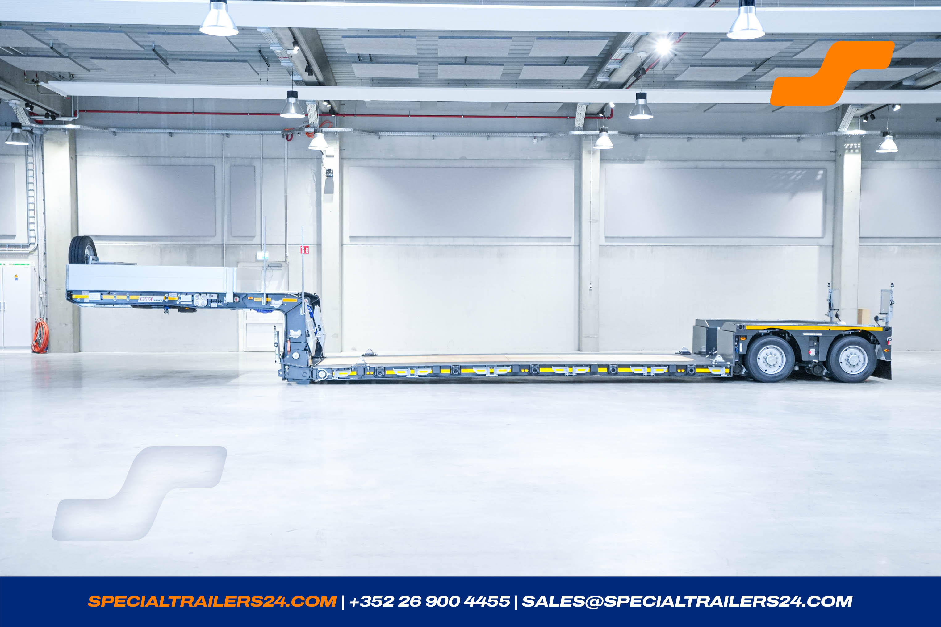 Flatbed trailer MAX Trailer MAX210 Vehicle for sale