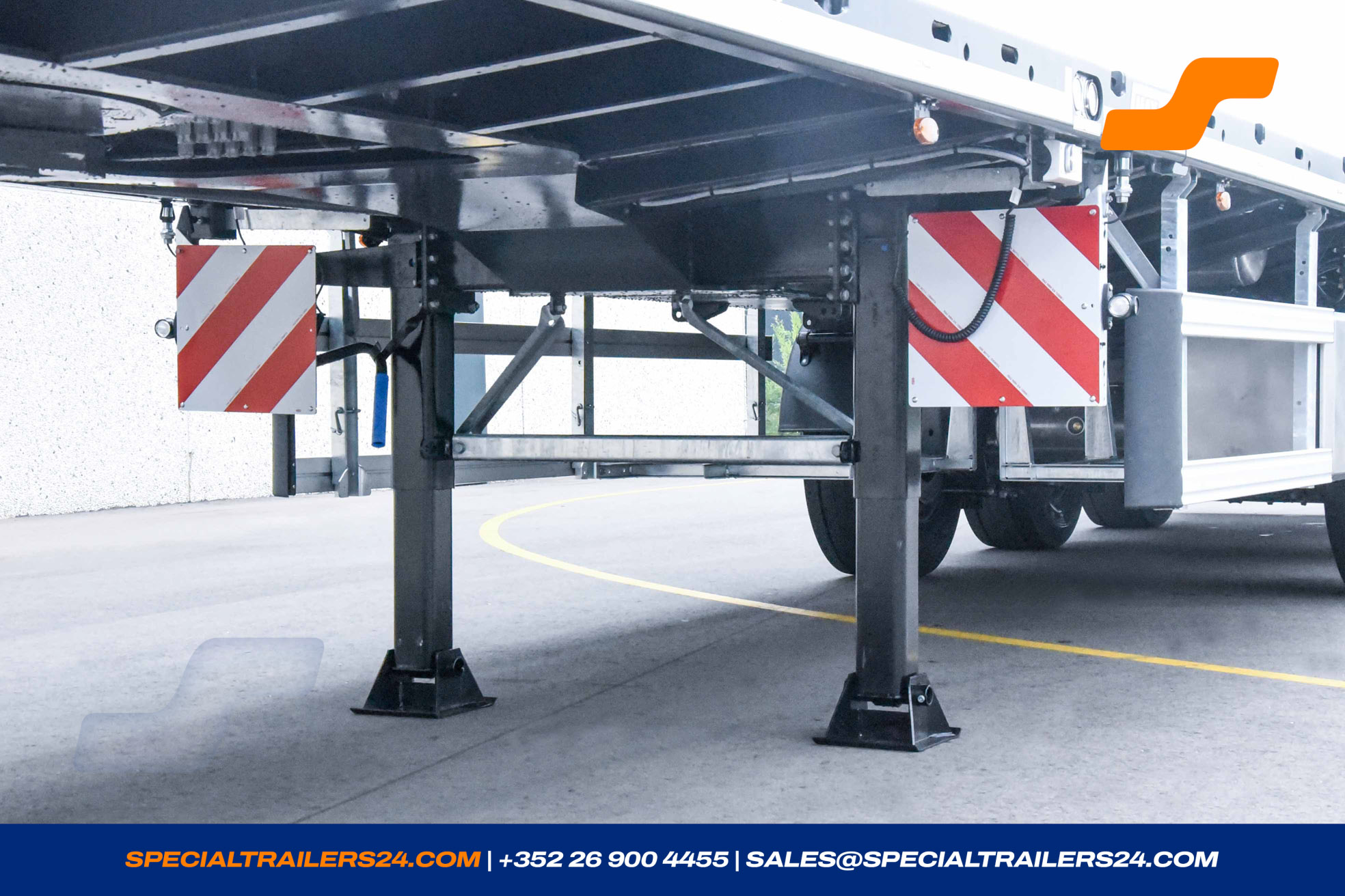 Flatbed trailer MAX Trailer MAX210 Vehicle for sale