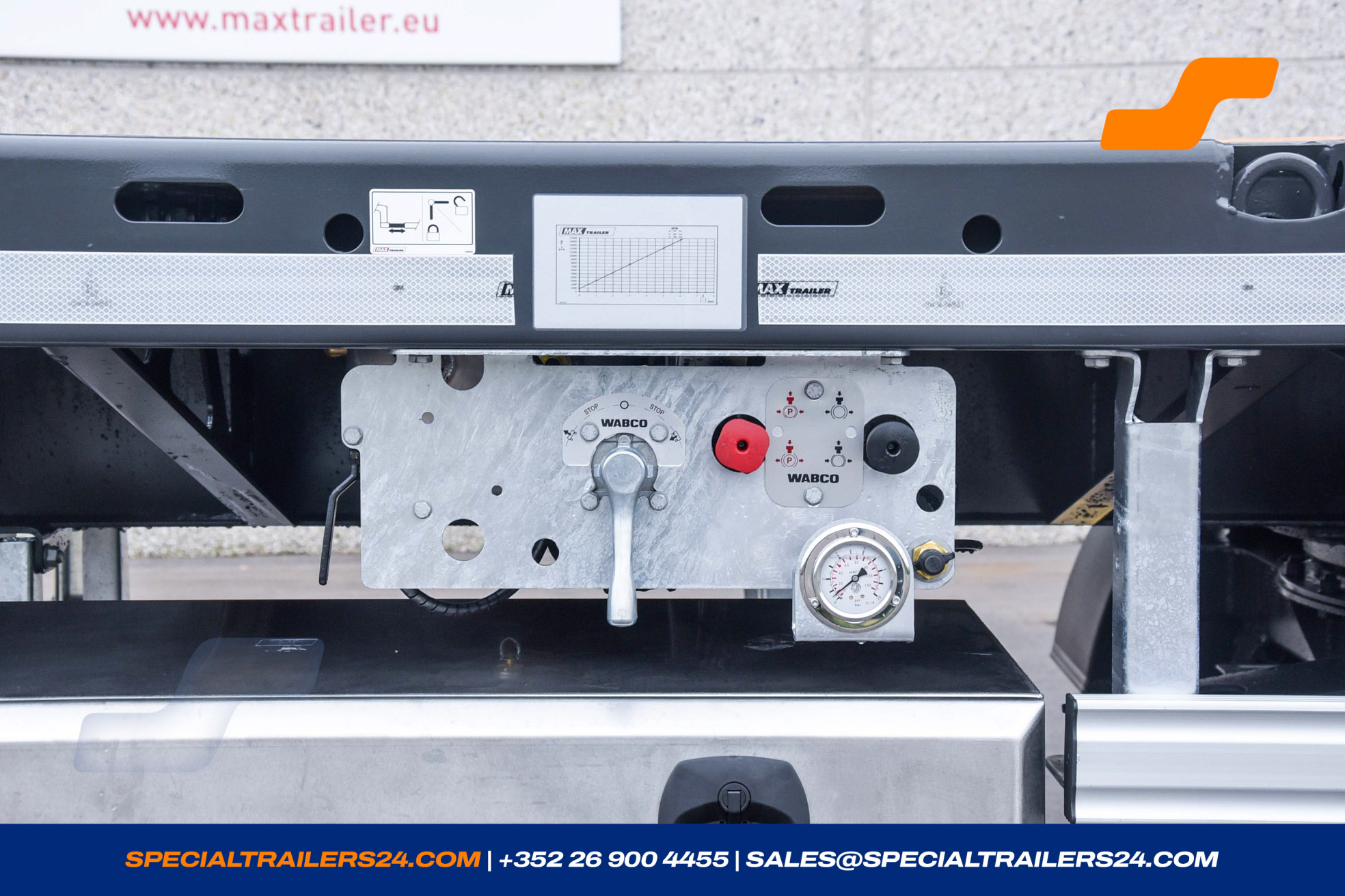 Flatbed trailer MAX Trailer MAX210 Vehicle for sale