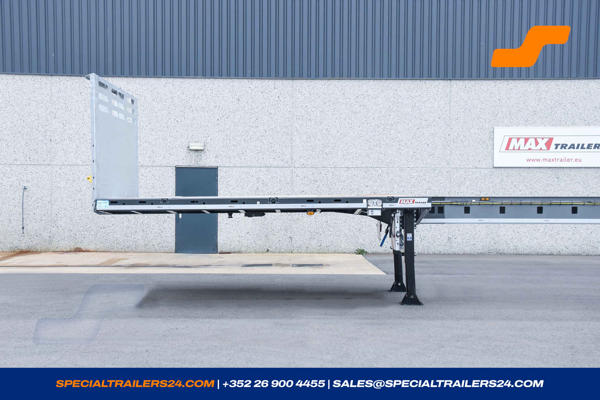 Flatbed trailer MAX Trailer MAX210 Vehicle for sale