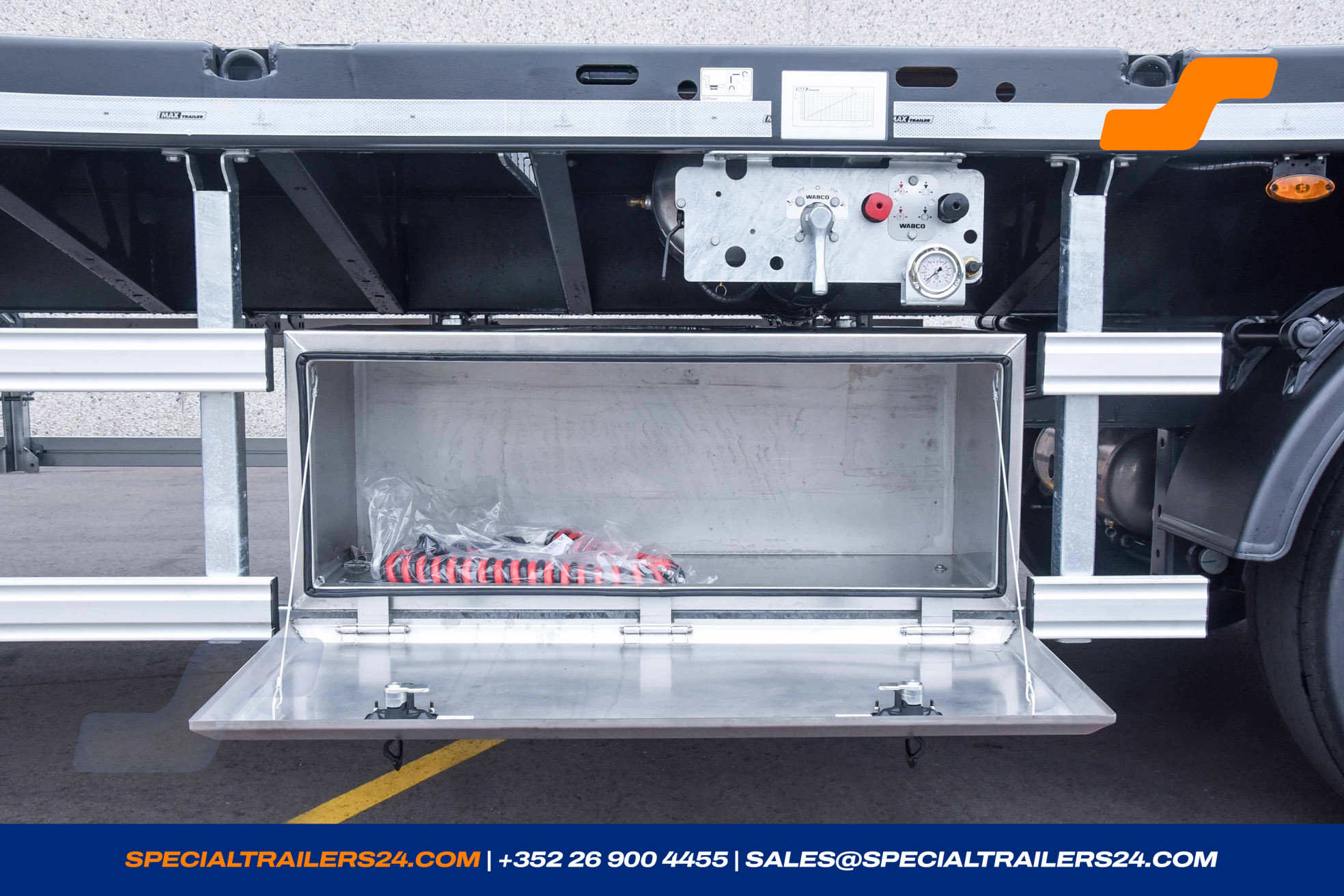 Flatbed trailer MAX Trailer MAX210 Vehicle for sale