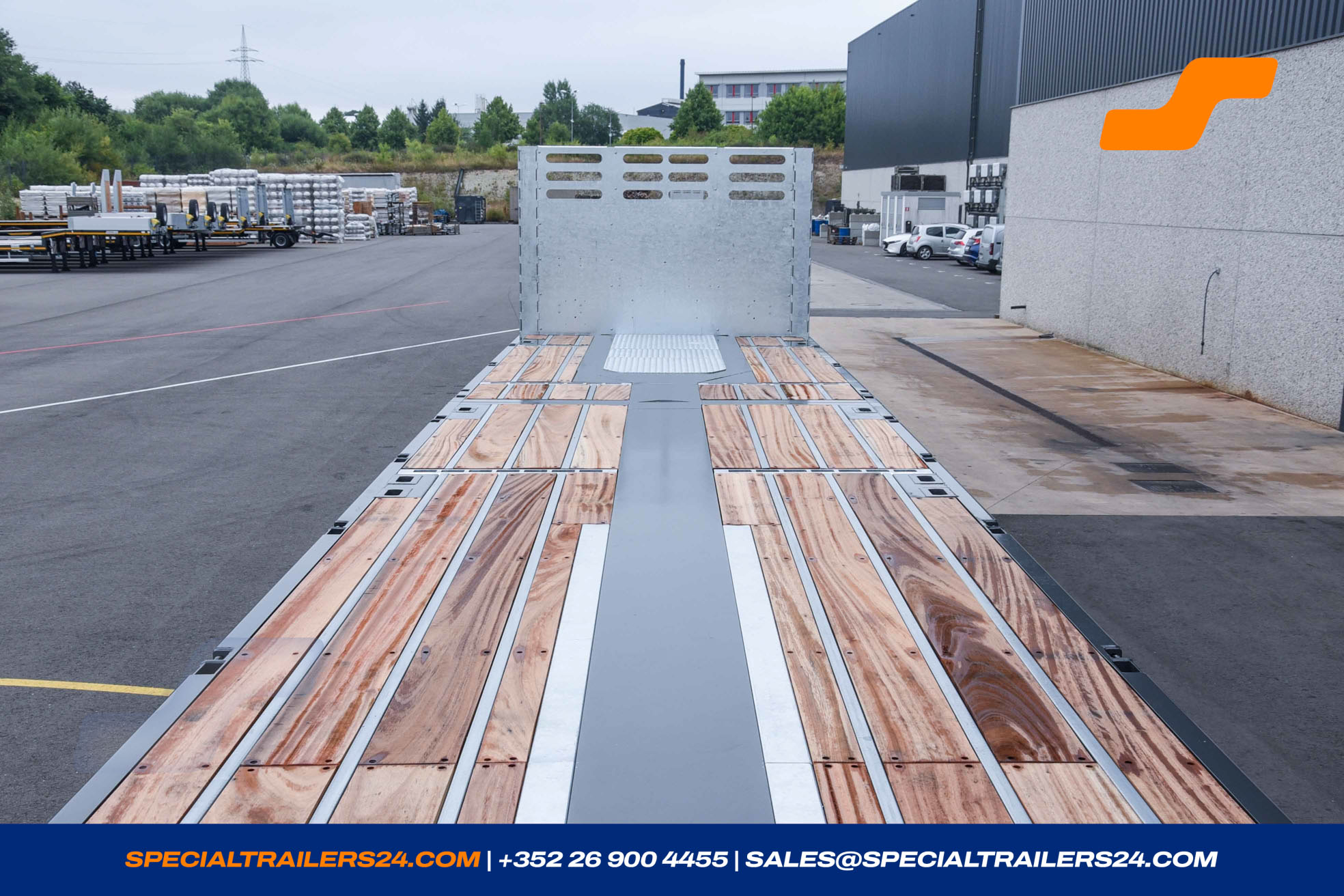 Flatbed trailer MAX Trailer MAX210 Vehicle for sale