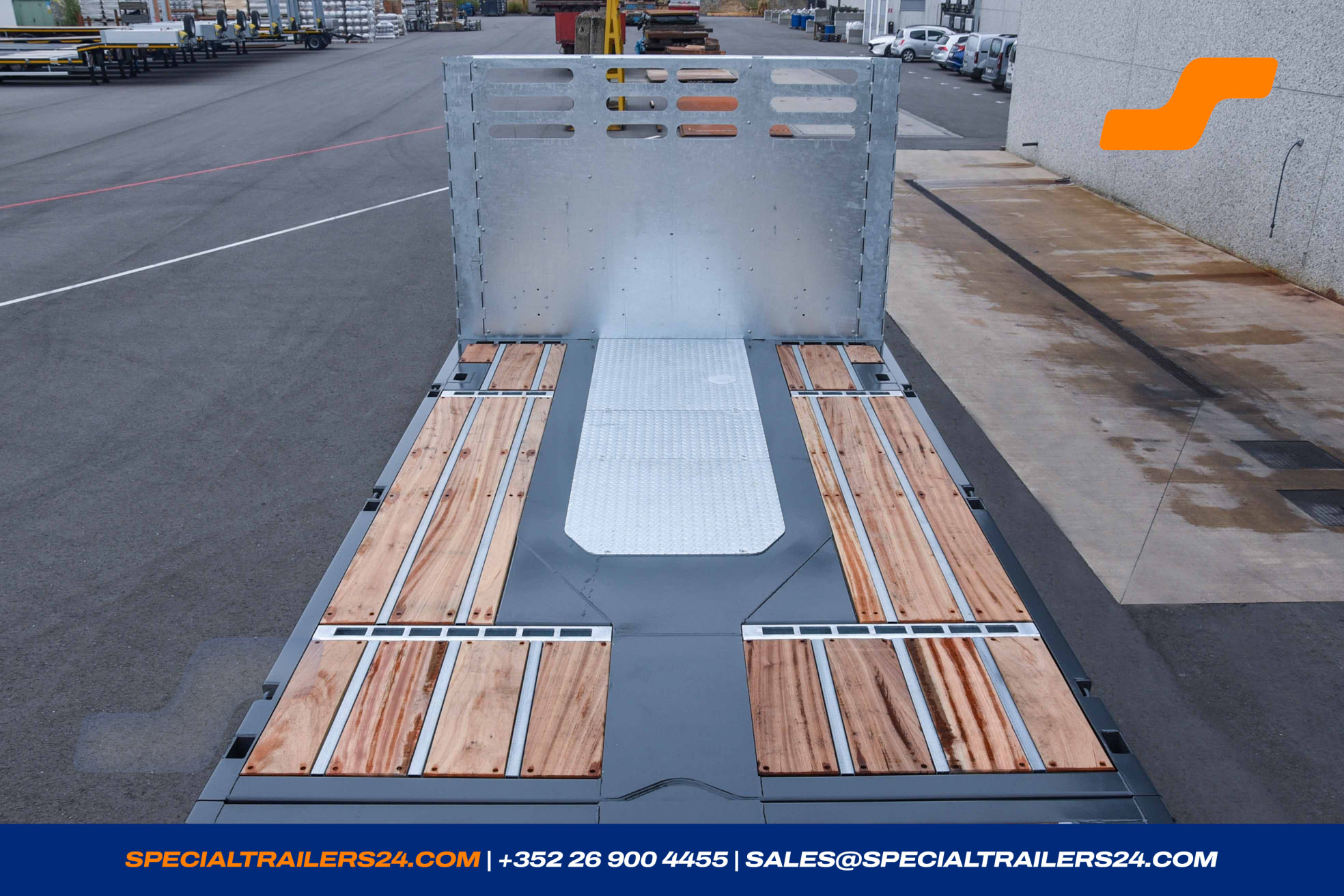 Flatbed trailer MAX Trailer MAX210 Vehicle for sale