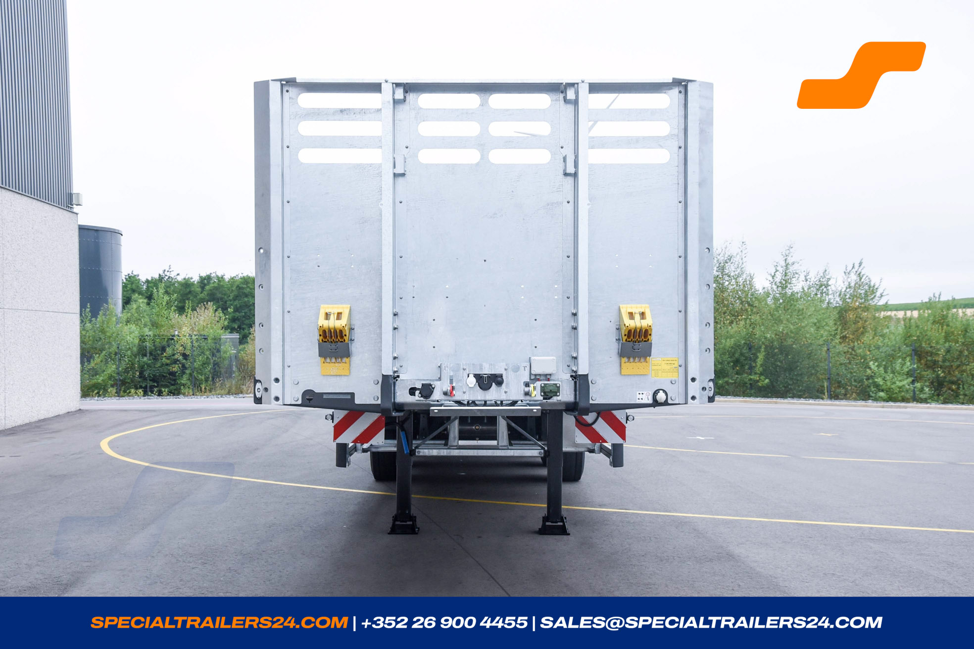 Flatbed trailer MAX Trailer MAX210 Vehicle for sale
