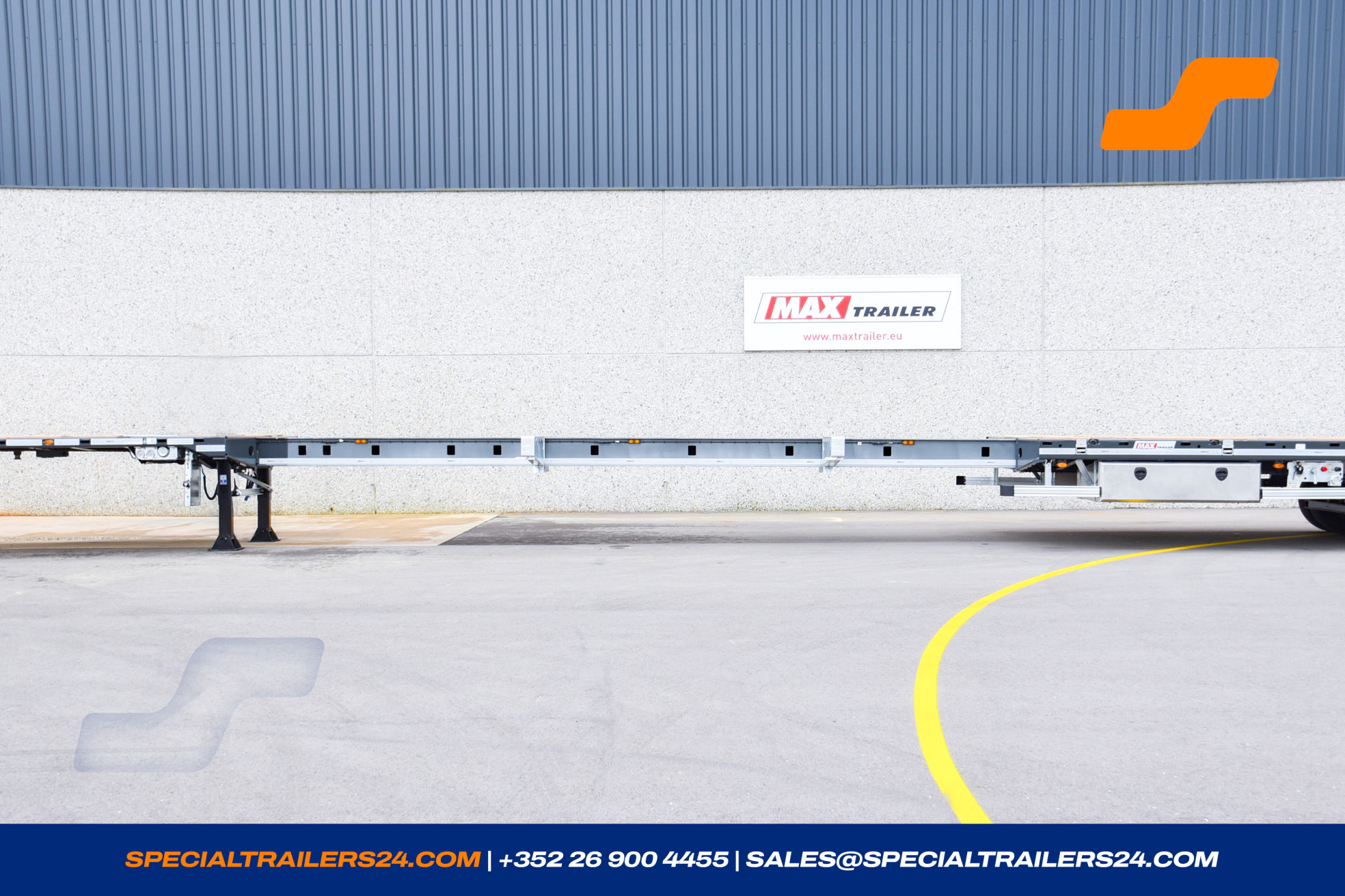 Flatbed trailer MAX Trailer MAX210 Vehicle for sale (image count prefix 5/31)