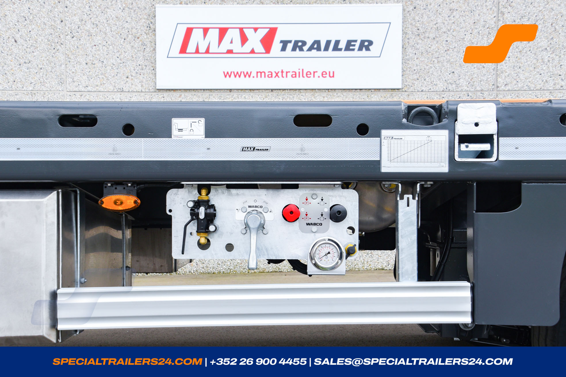 Flatbed trailer MAX Trailer MAX210 Vehicle for sale (image count prefix 21/31)