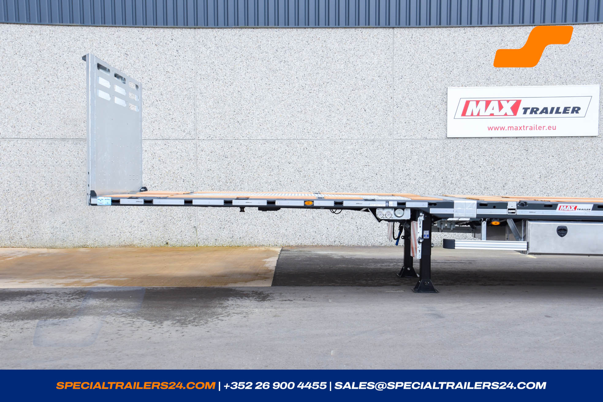Flatbed trailer MAX Trailer MAX210 Vehicle for sale (image count prefix 13/31)