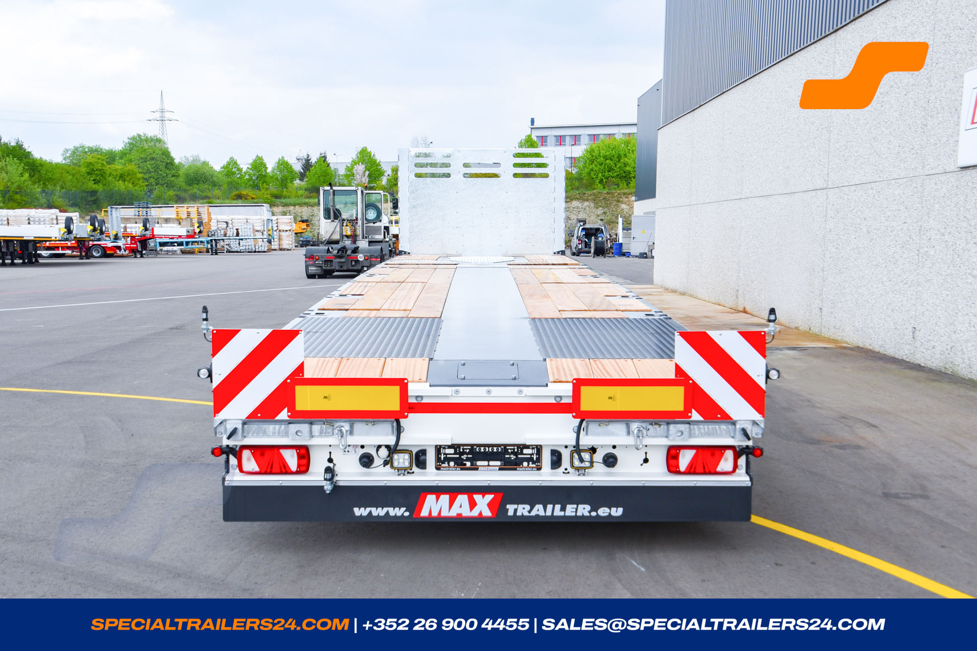 Flatbed trailer MAX Trailer MAX210 Vehicle for sale (image count prefix 11/31)