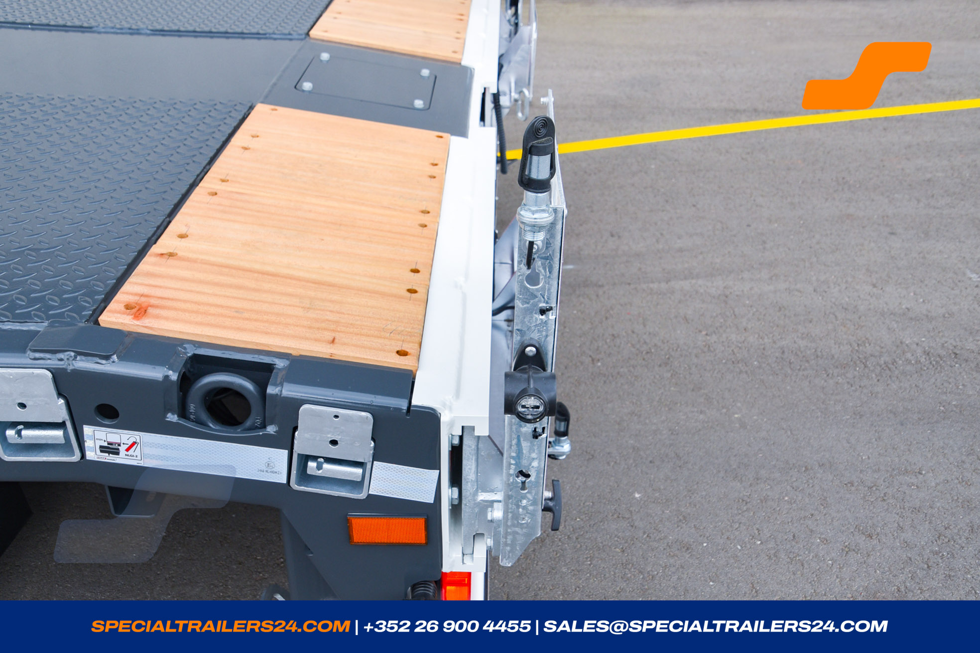 Flatbed trailer MAX Trailer MAX210 Vehicle for sale (image count prefix 28/31)