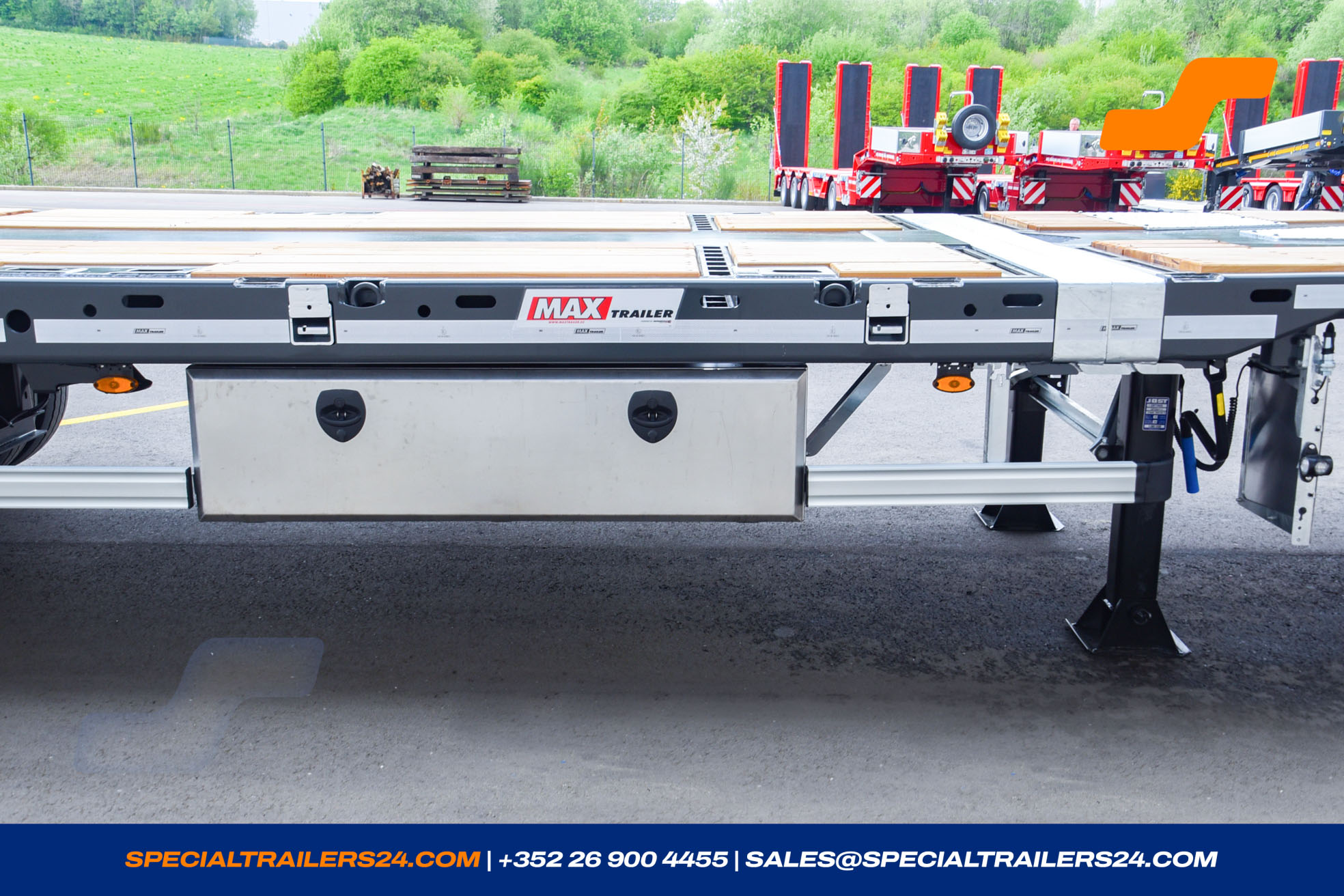 Flatbed trailer MAX Trailer MAX210 Vehicle for sale (image count prefix 20/31)