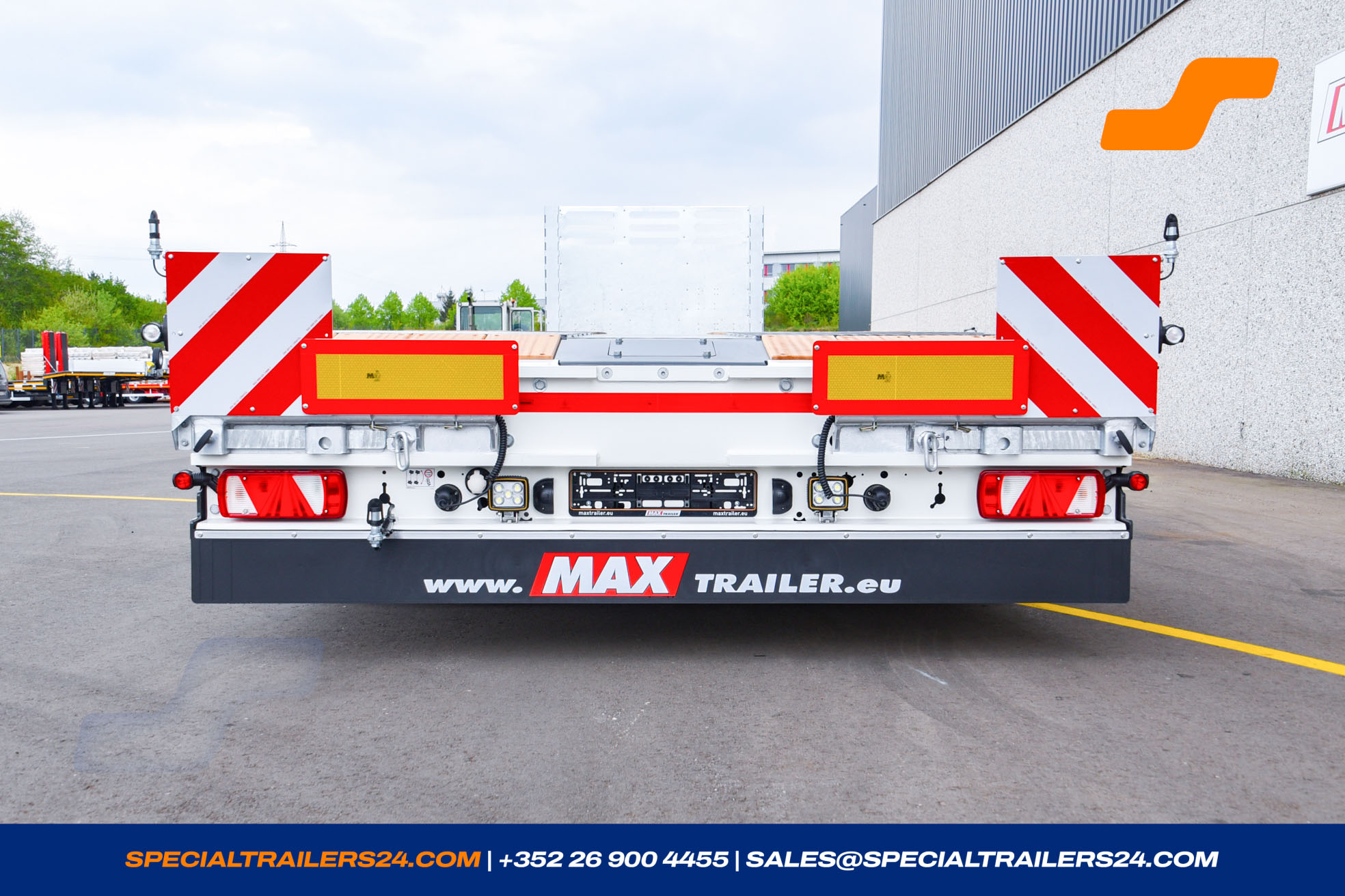 Flatbed trailer MAX Trailer MAX210 Vehicle for sale (image count prefix 12/31)