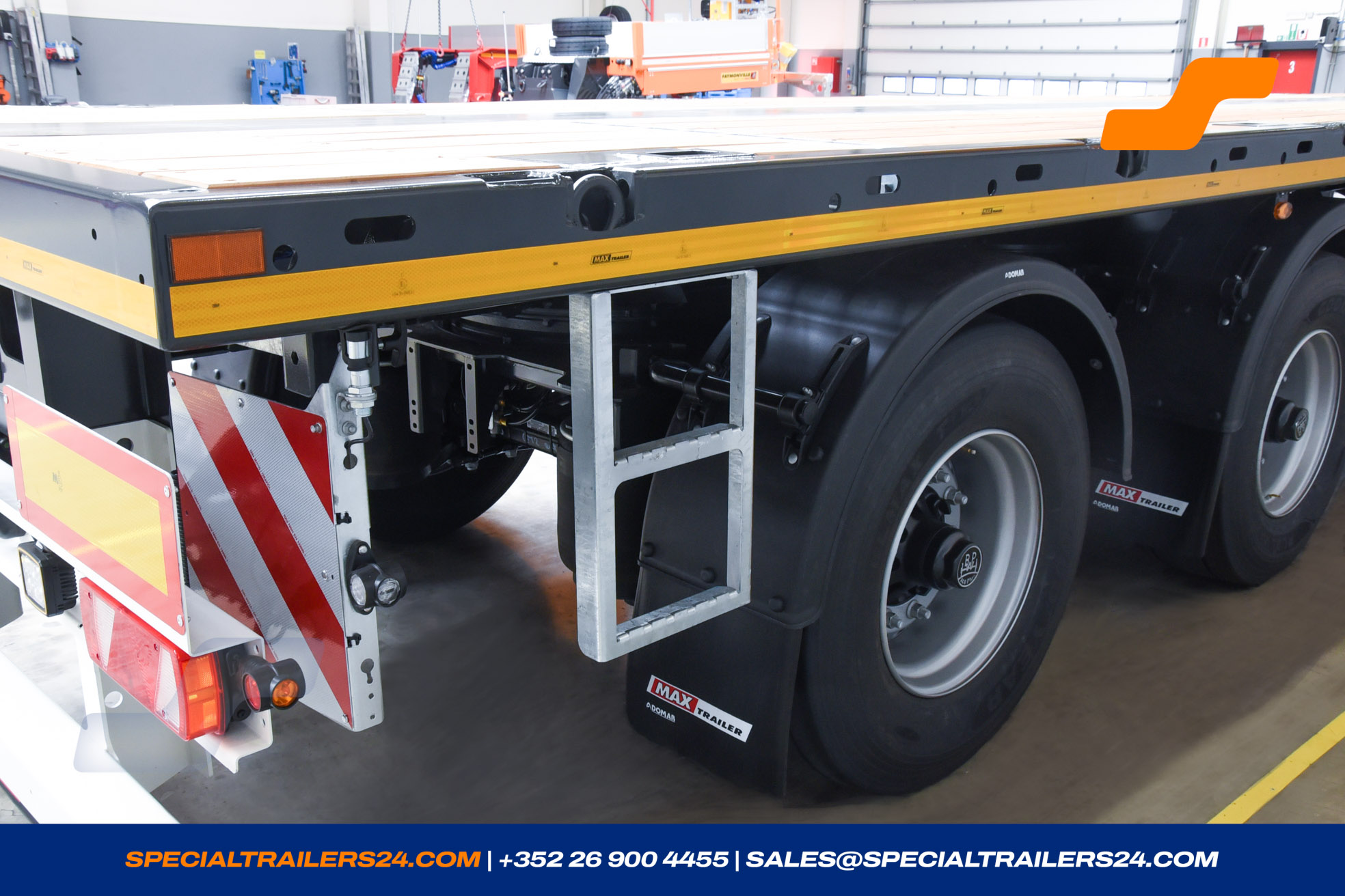 Flatbed trailer MAX Trailer MAX210 Vehicle for sale (image count prefix 23/30)