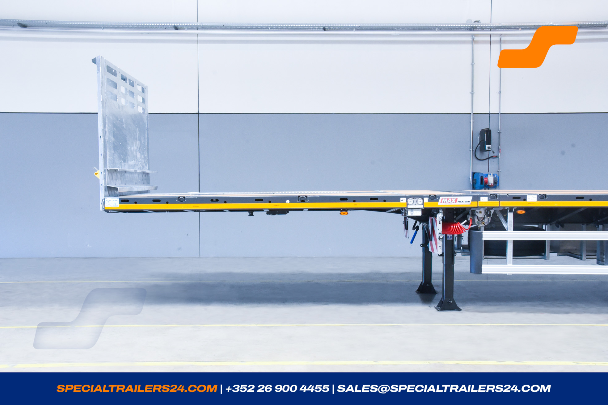 Flatbed trailer MAX Trailer MAX210 Vehicle for sale (image count prefix 13/30)