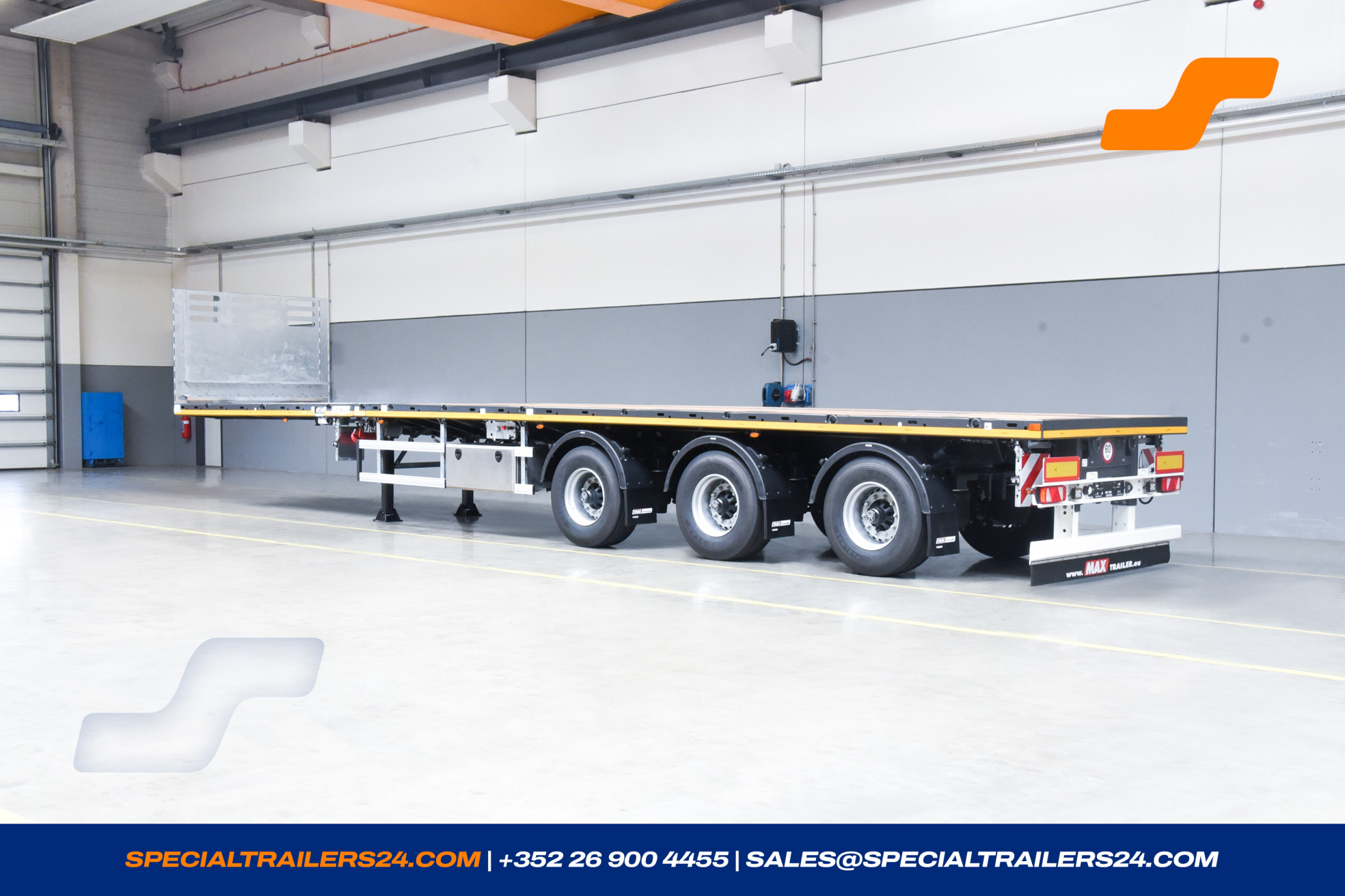 Flatbed trailer MAX Trailer MAX210 Vehicle for sale (image count prefix 4/30)