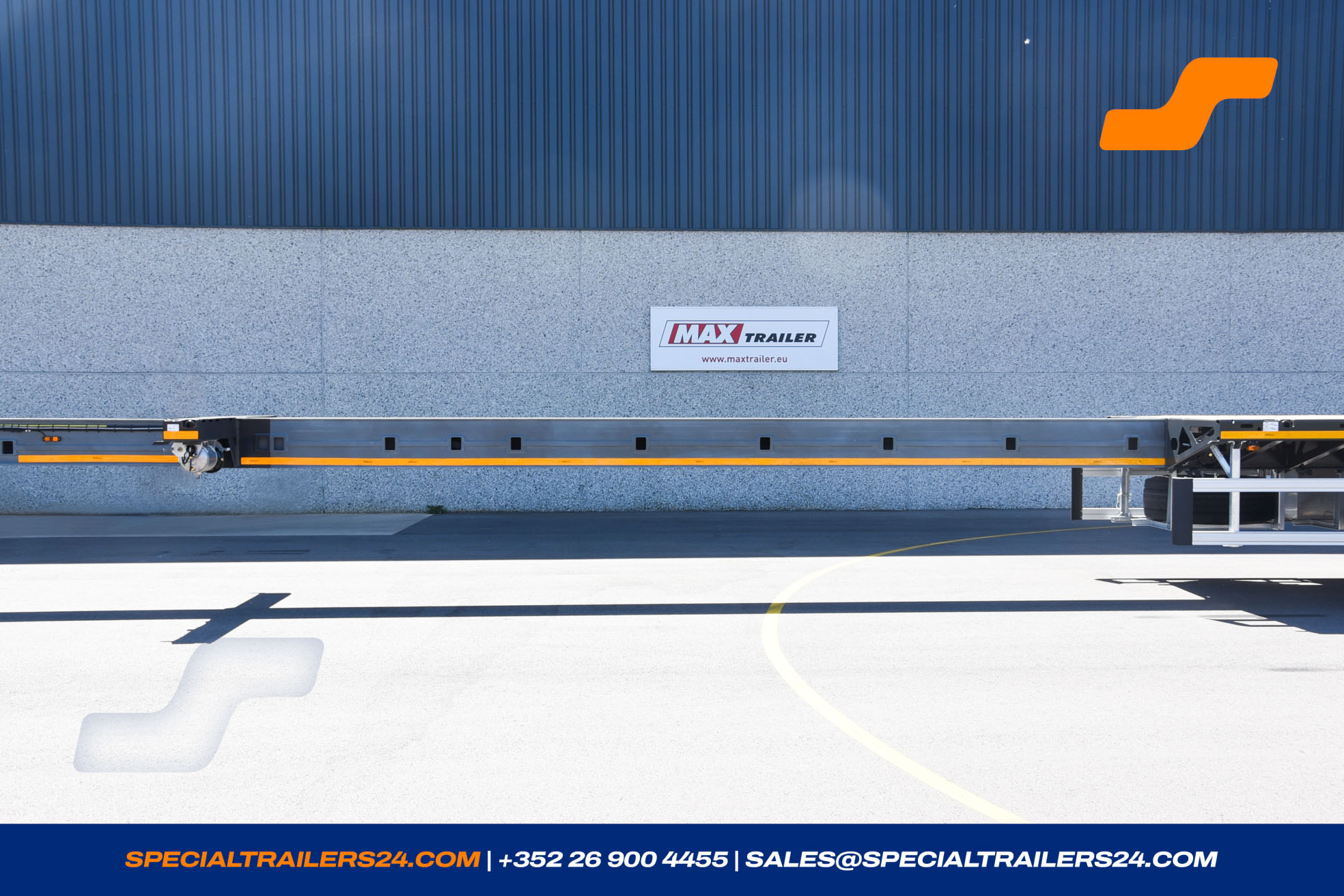 Flatbed trailer MAX Trailer MAX210 Vehicle for sale (image count prefix 29/30)