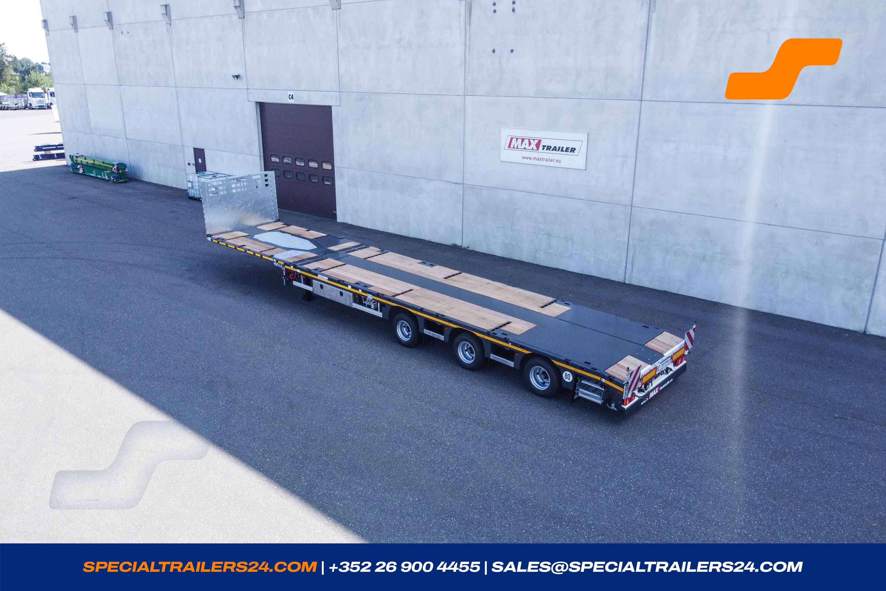 Flatbed trailer MAX Trailer MAX210 Vehicle for sale (image count prefix 7/34)
