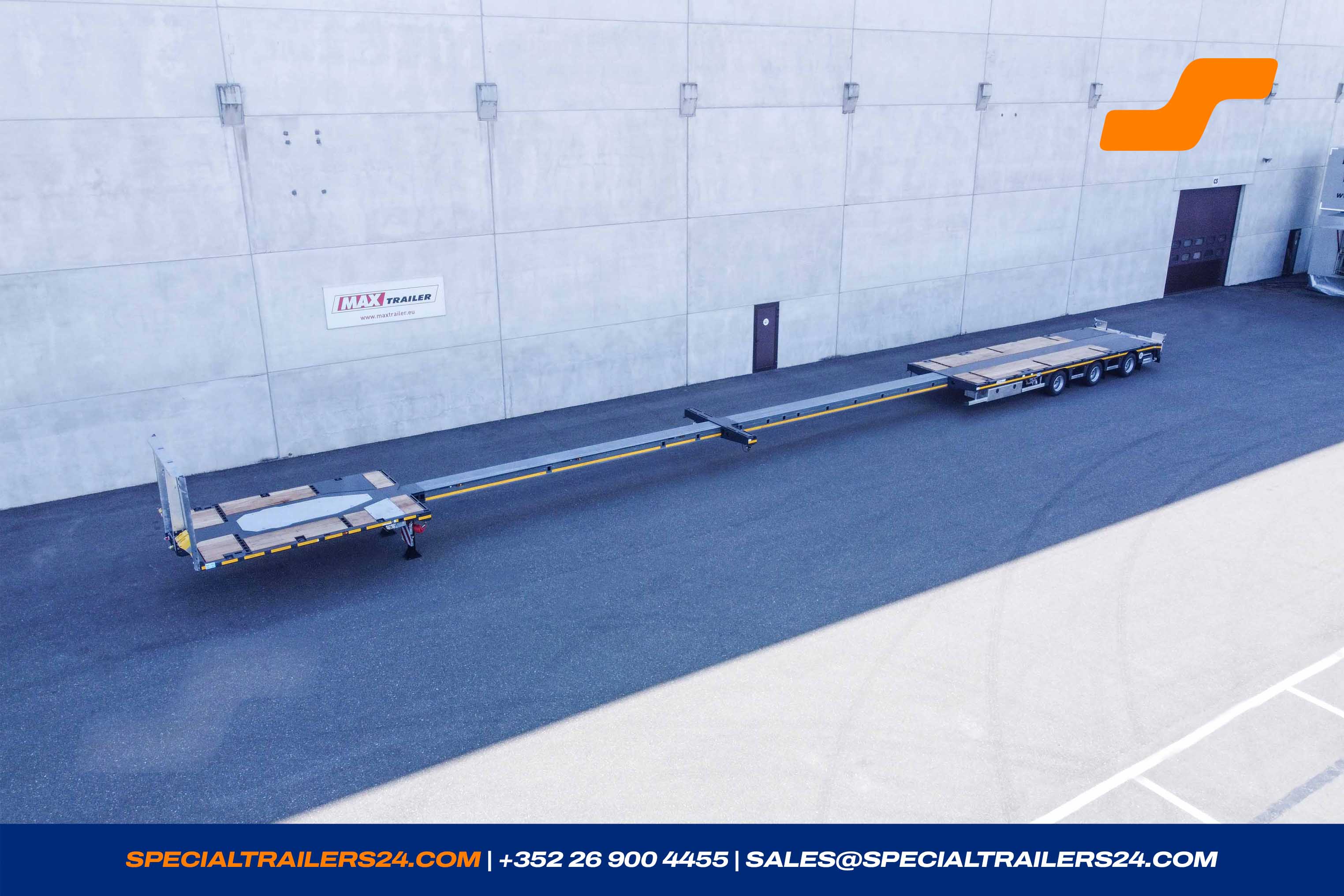 Flatbed trailer MAX Trailer MAX210 Vehicle for sale (image count prefix 6/34)