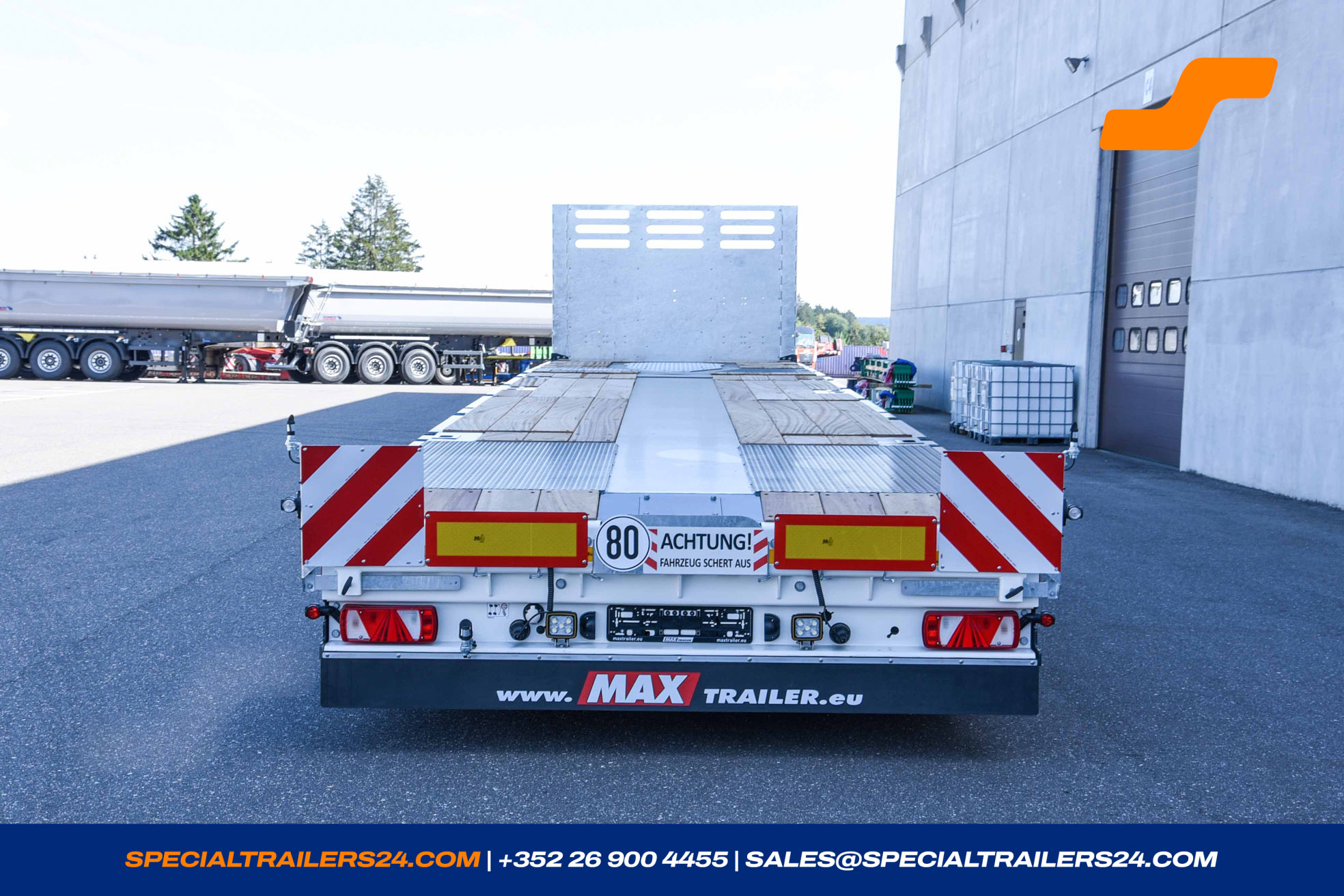 Flatbed trailer MAX Trailer MAX210 Vehicle for sale (image count prefix 11/34)