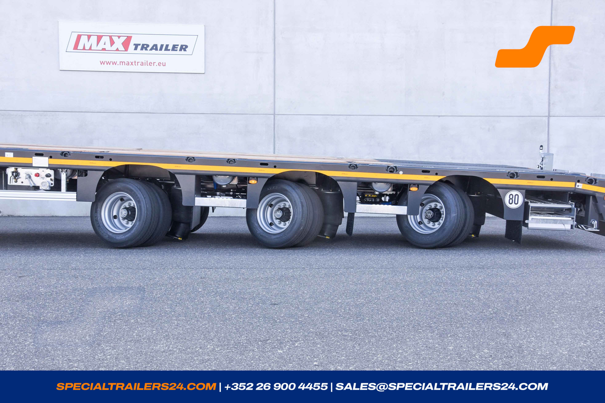 Flatbed trailer MAX Trailer MAX210 Vehicle for sale (image count prefix 19/34)