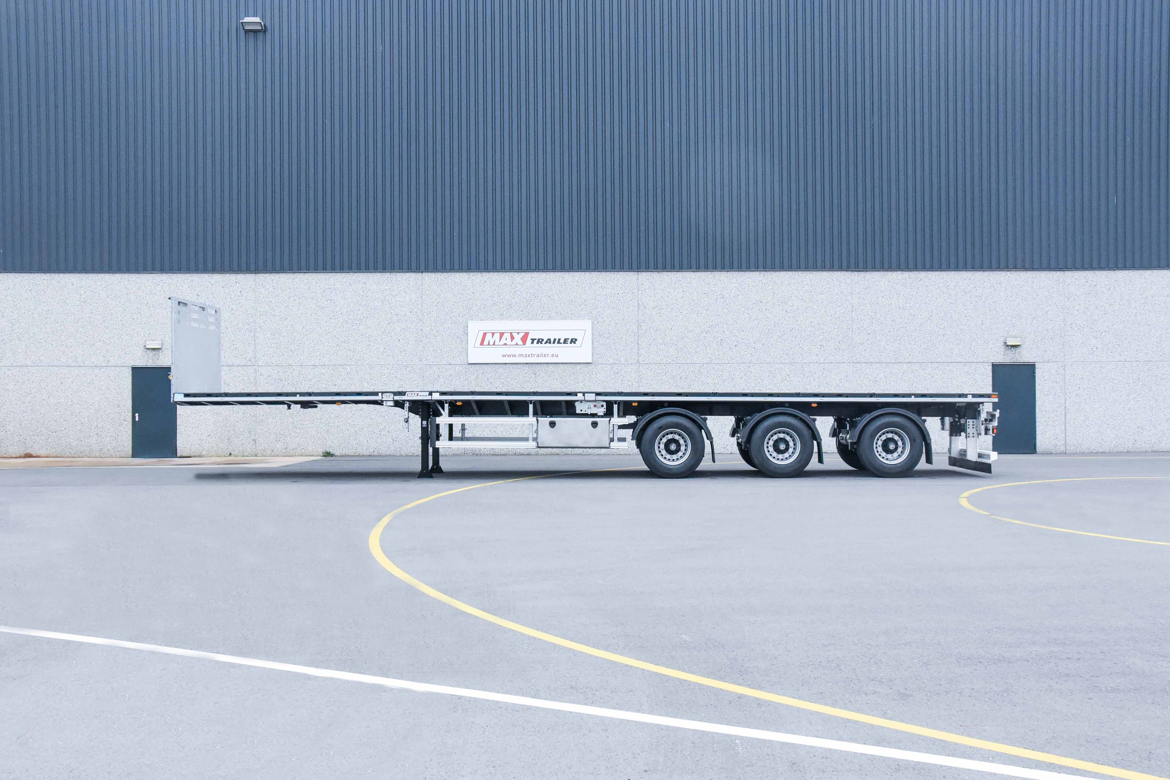Flatbed trailer MAX Trailer MAX210 Vehicle for sale