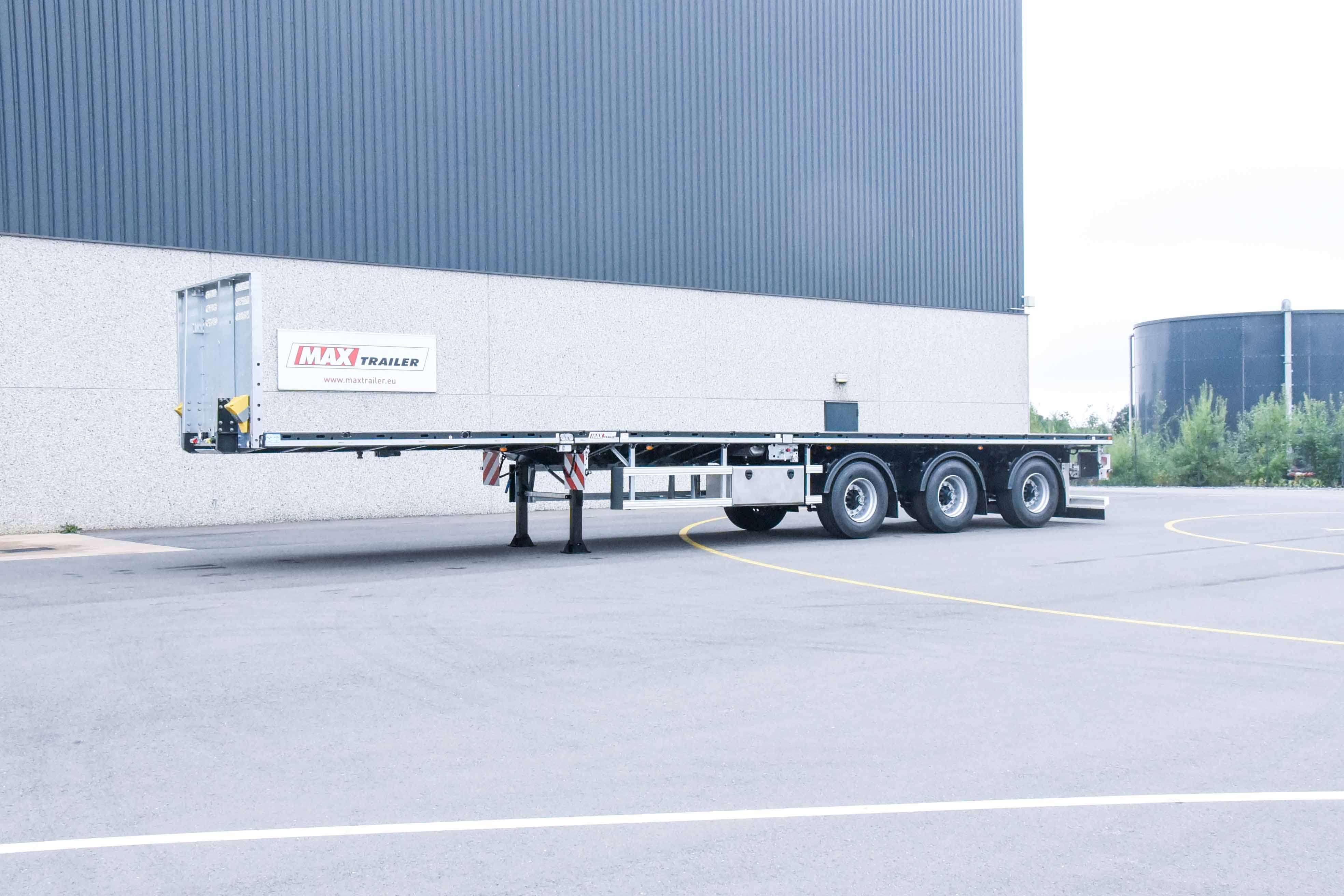 Flatbed trailer MAX Trailer MAX210 Vehicle for sale