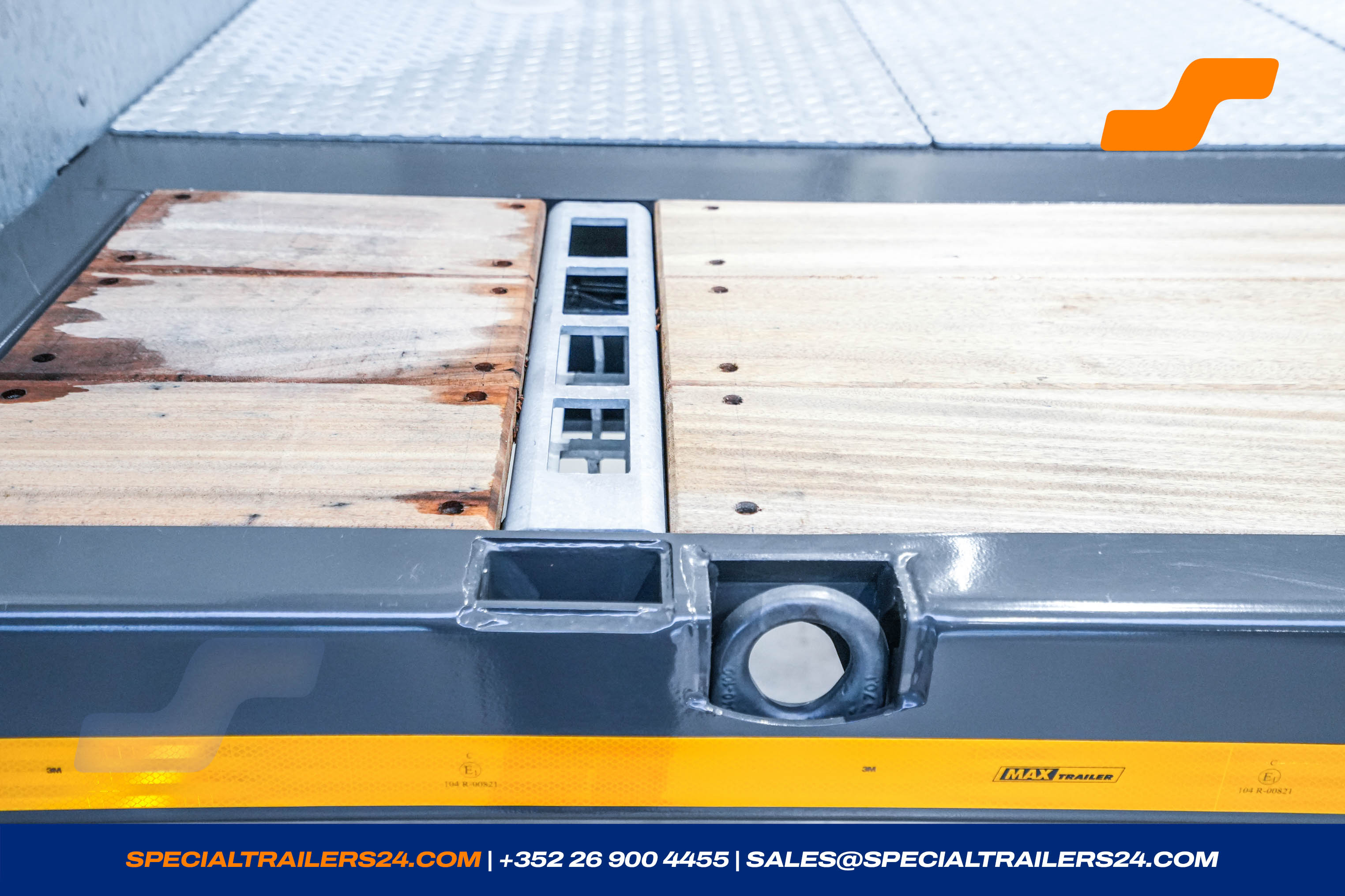 Flatbed trailer MAX Trailer MAX410 Vehicle for sale