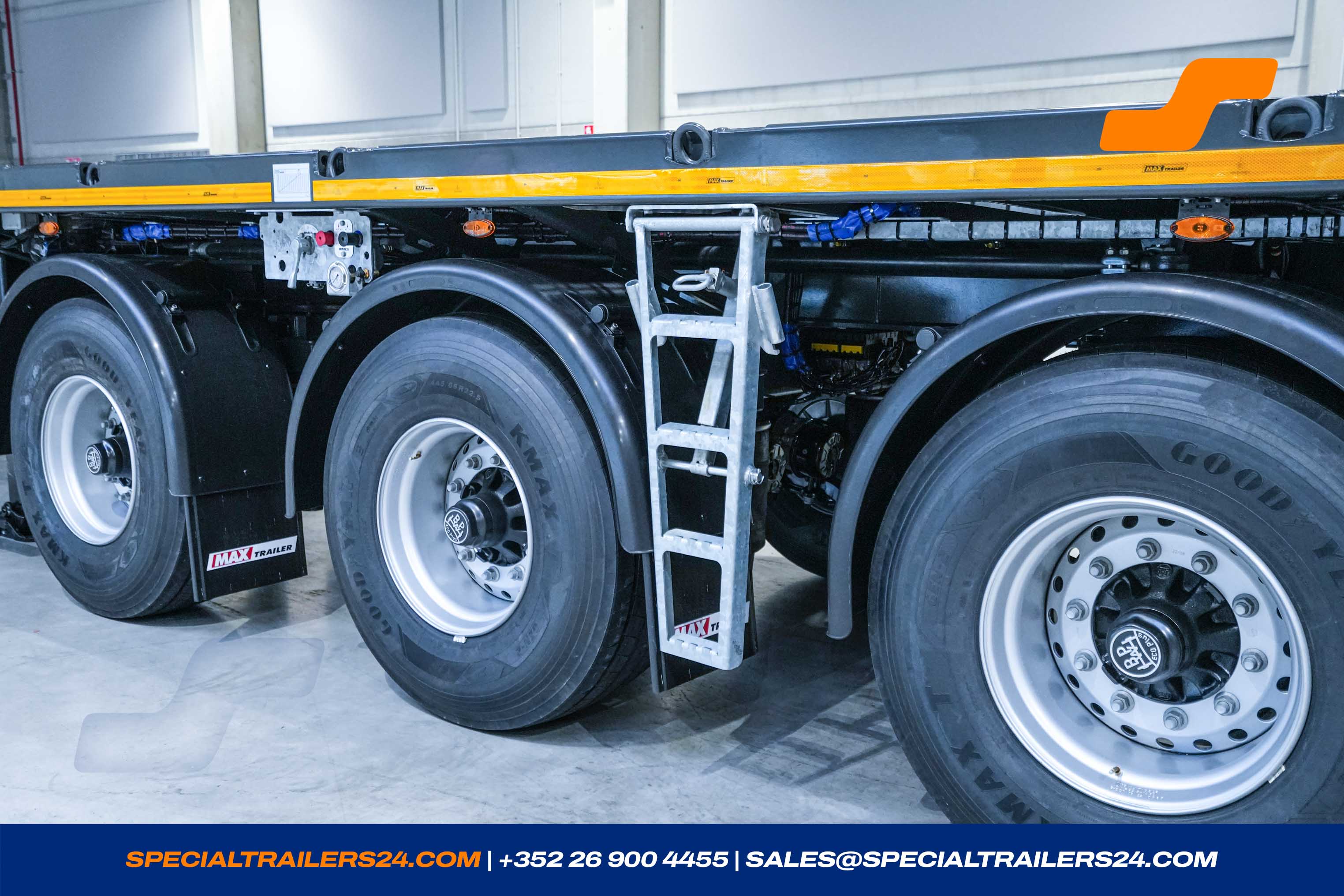 Flatbed trailer MAX Trailer MAX410 Vehicle for sale