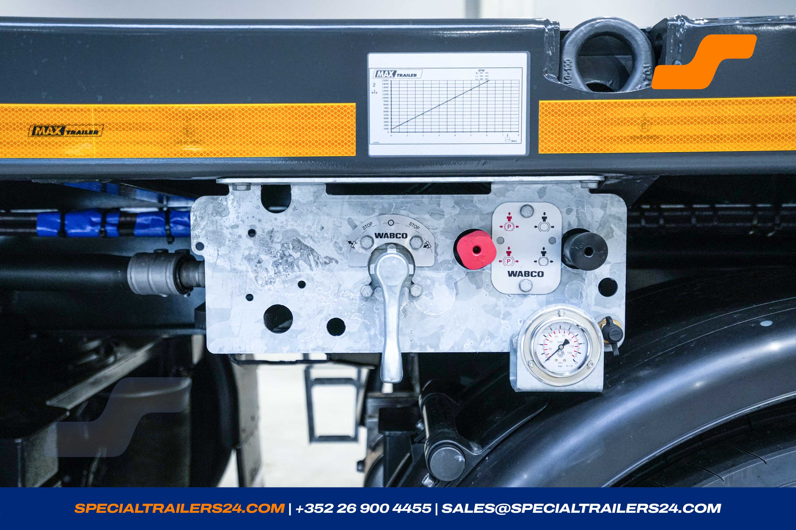 Flatbed trailer MAX Trailer MAX410 Vehicle for sale