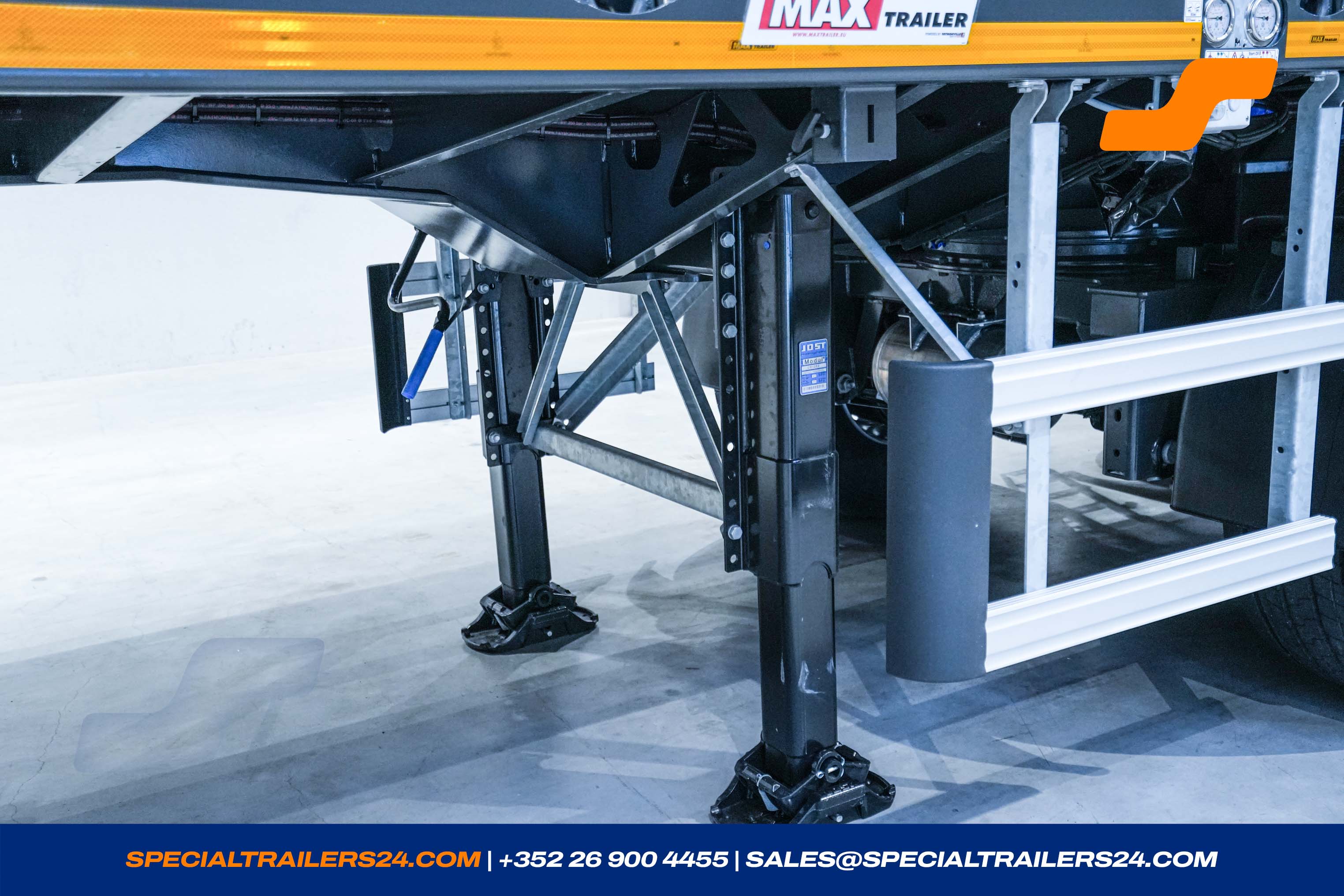 Flatbed trailer MAX Trailer MAX410 Vehicle for sale